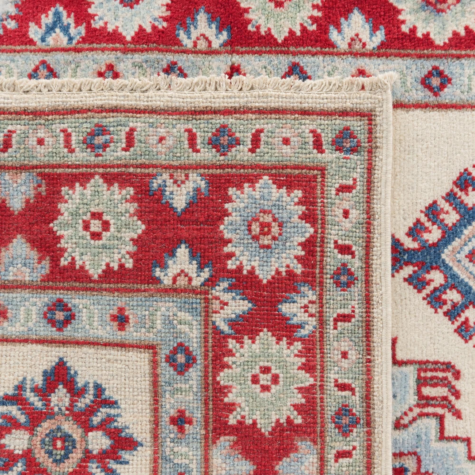 105cm x 155cm Hand Knotted Kazak Rug