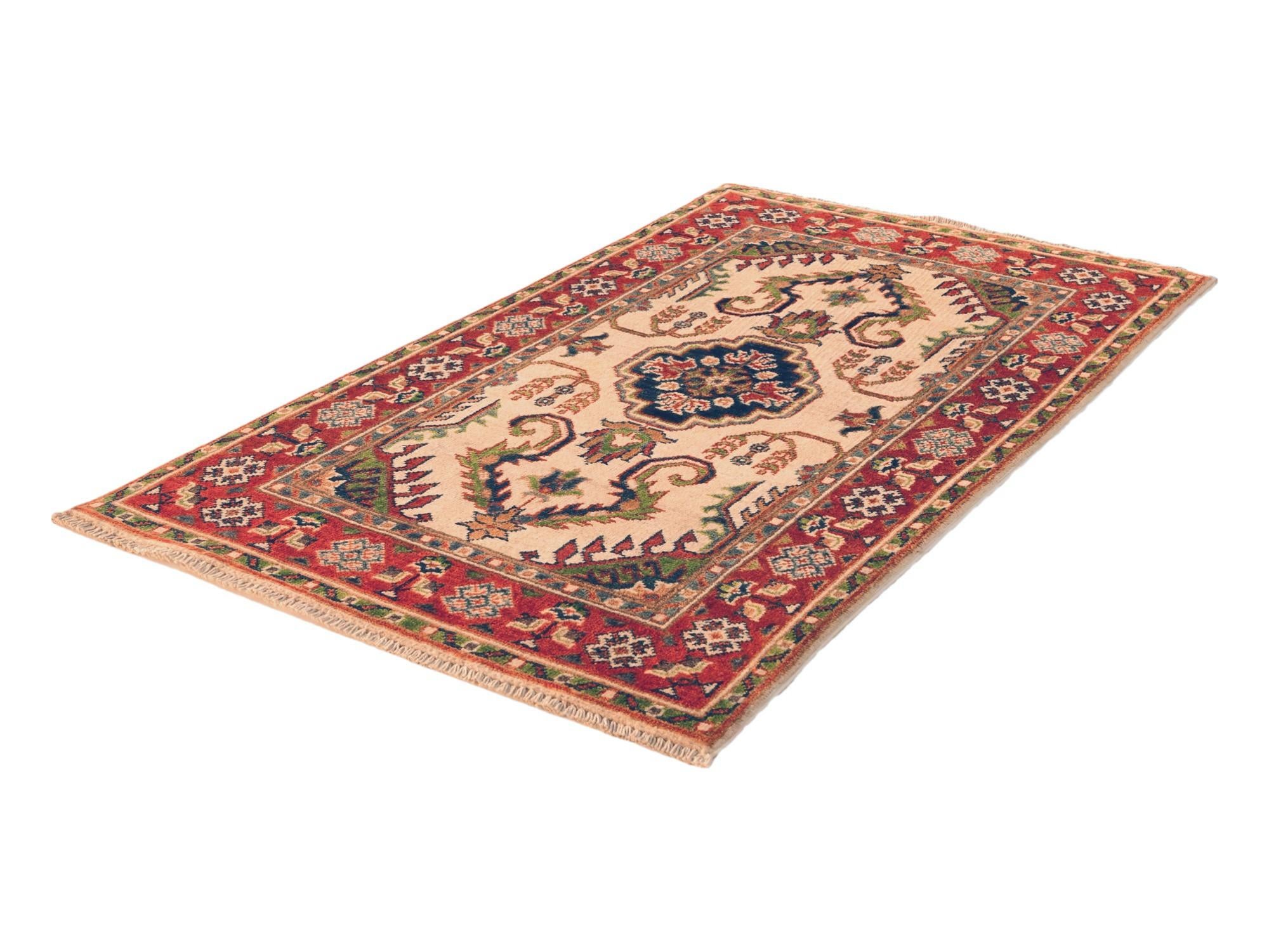 2' 7 x 3' 11 Hand Knotted Kazak Rug