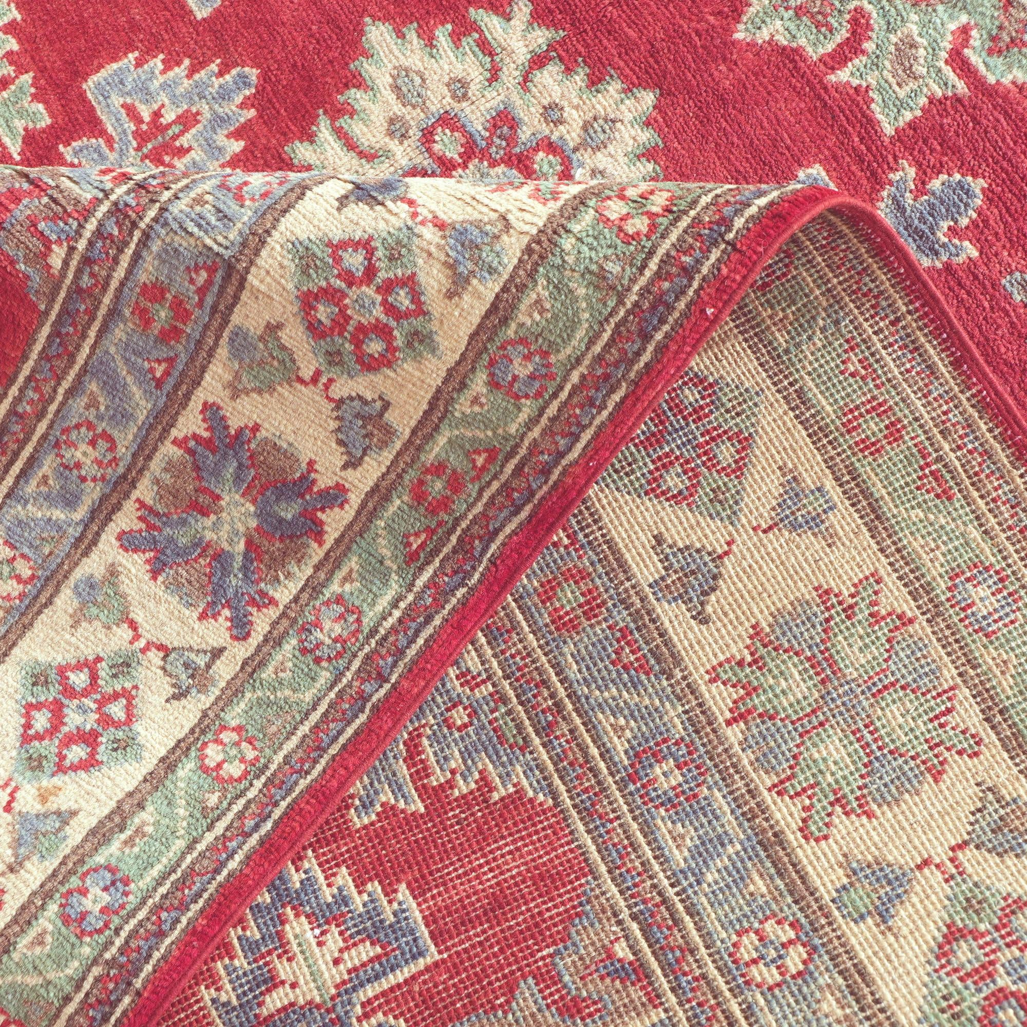 160cm x 210cm Hand Knotted Kazak Rug