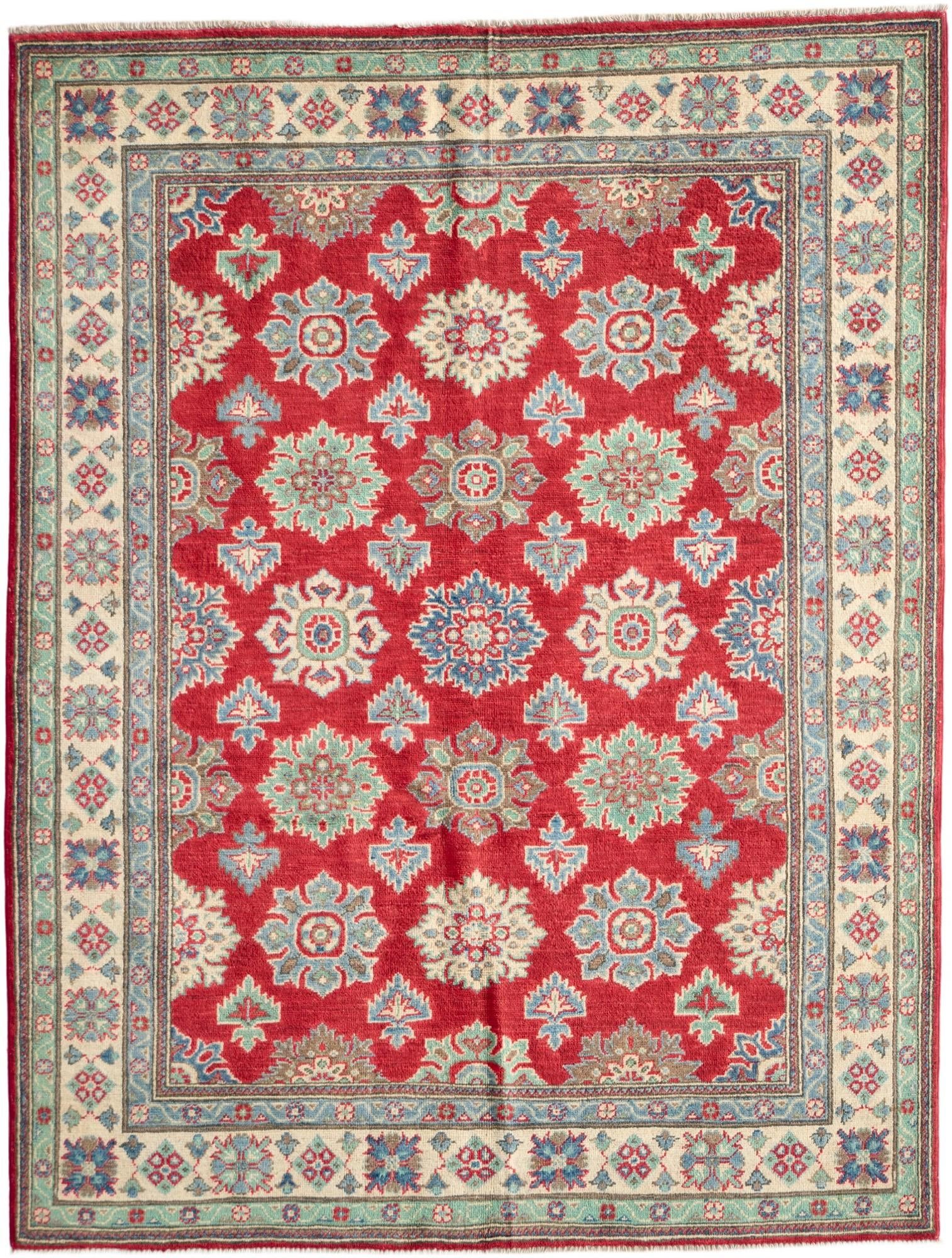 160cm x 210cm Hand Knotted Kazak Rug