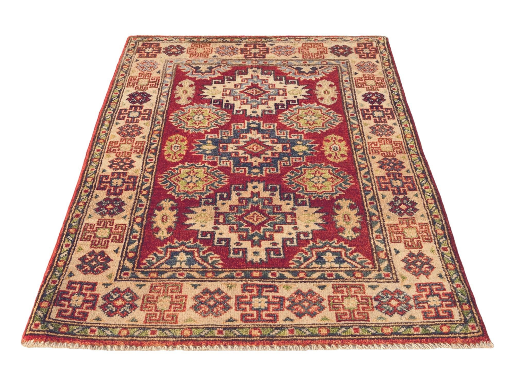 2' 7 x 4' 1 Hand Knotted Kazak Rug
