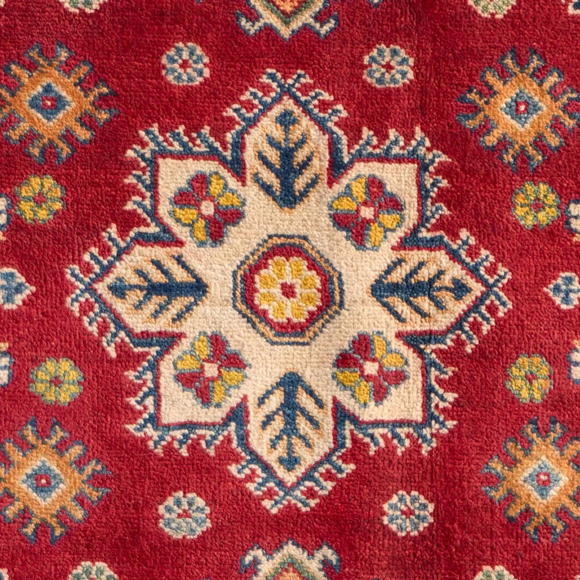 Detail image 11 of 12: 5' 1 x 6' 11 Hand Knotted Kazak Rug