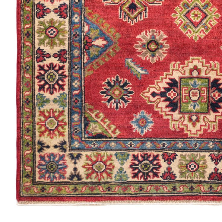 Detail image of 120cm x 180cm Hand Knotted Kazak Rug