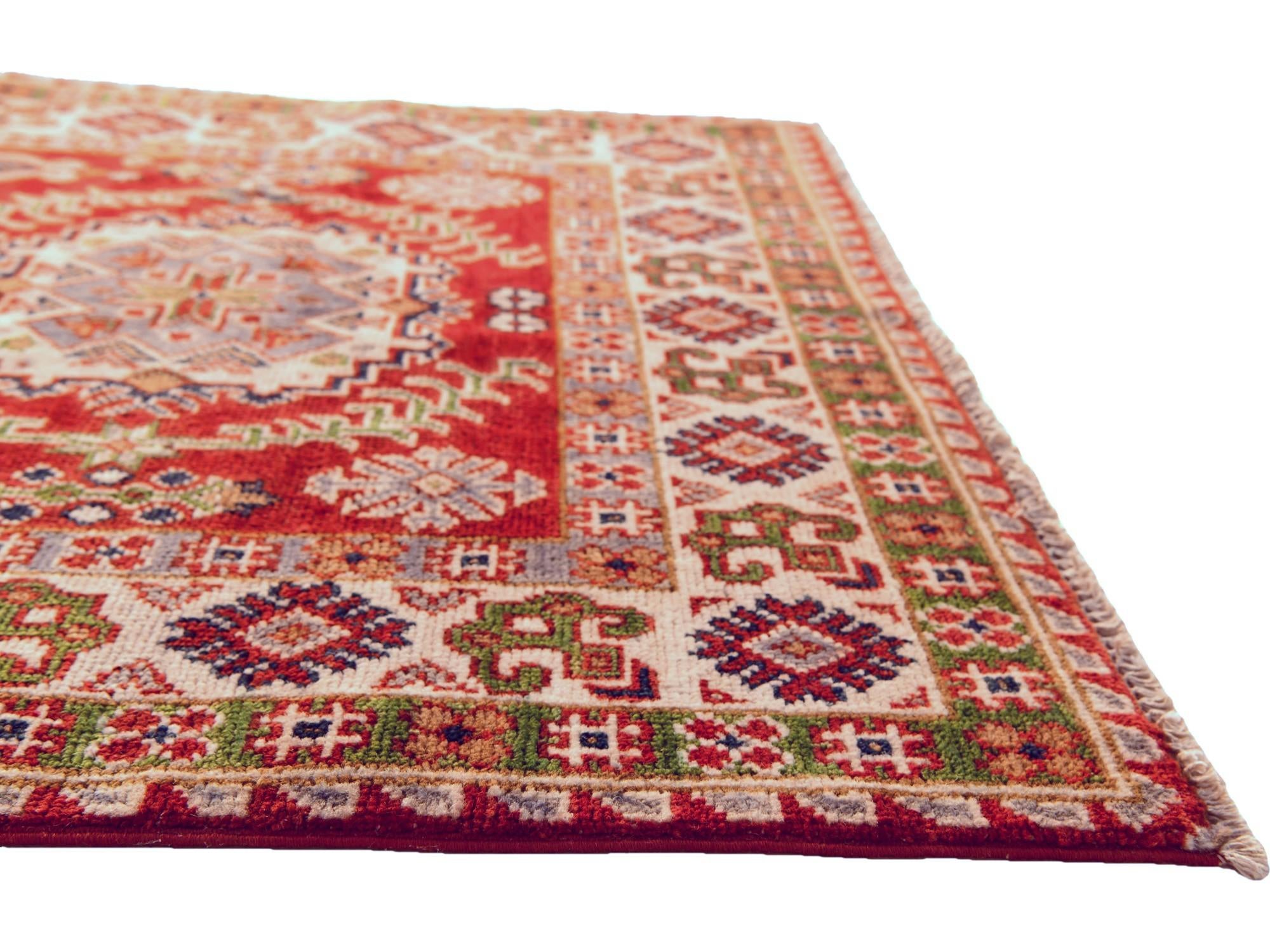 100cm x 165cm Hand Knotted Kazak Rug