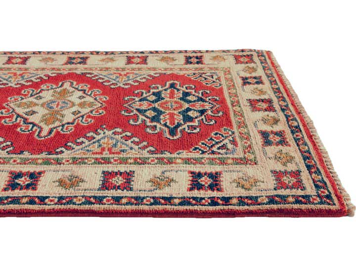 2' x 3' 3 Hand Knotted Kazak Rug