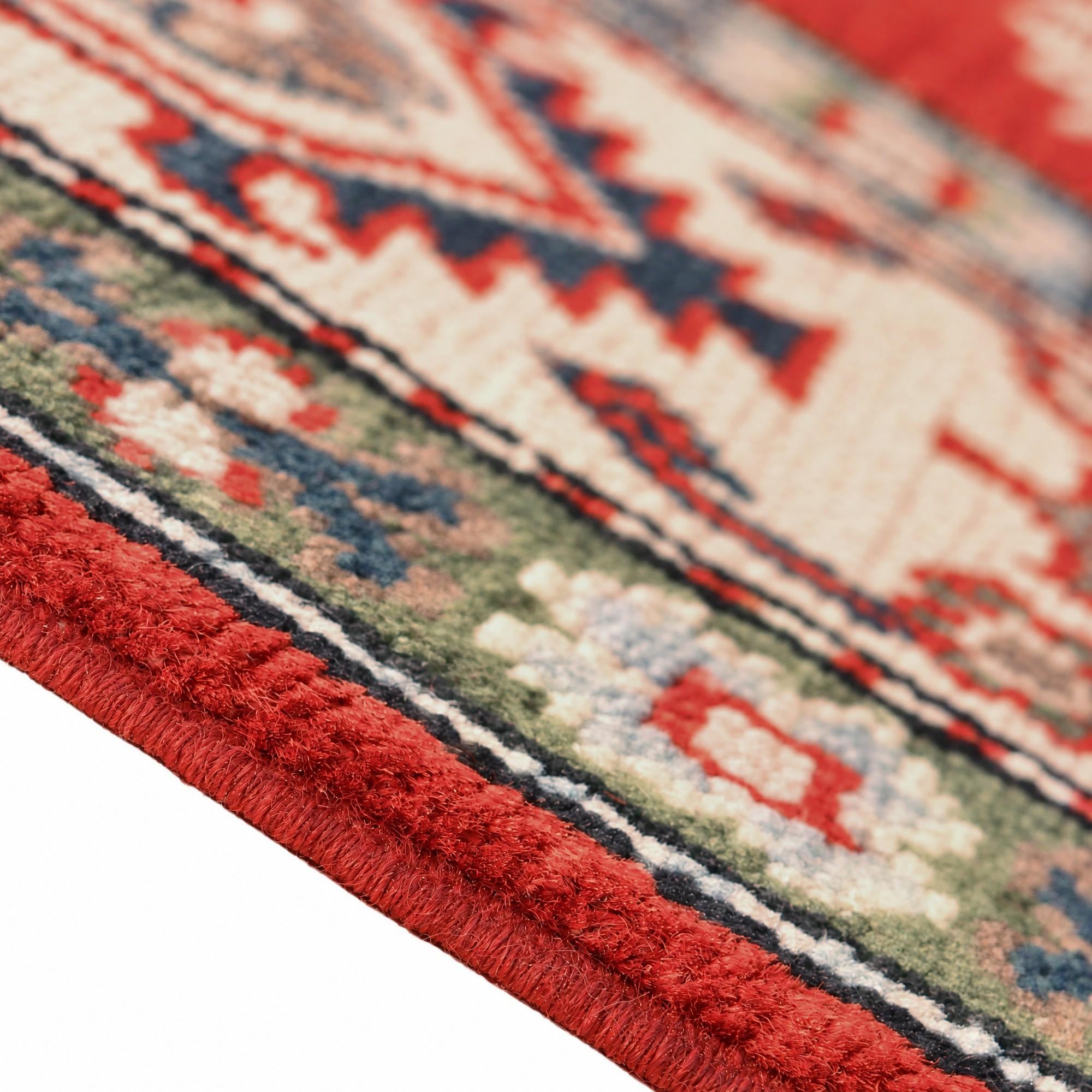 5' x 6' 9 Hand Knotted Kazak Rug