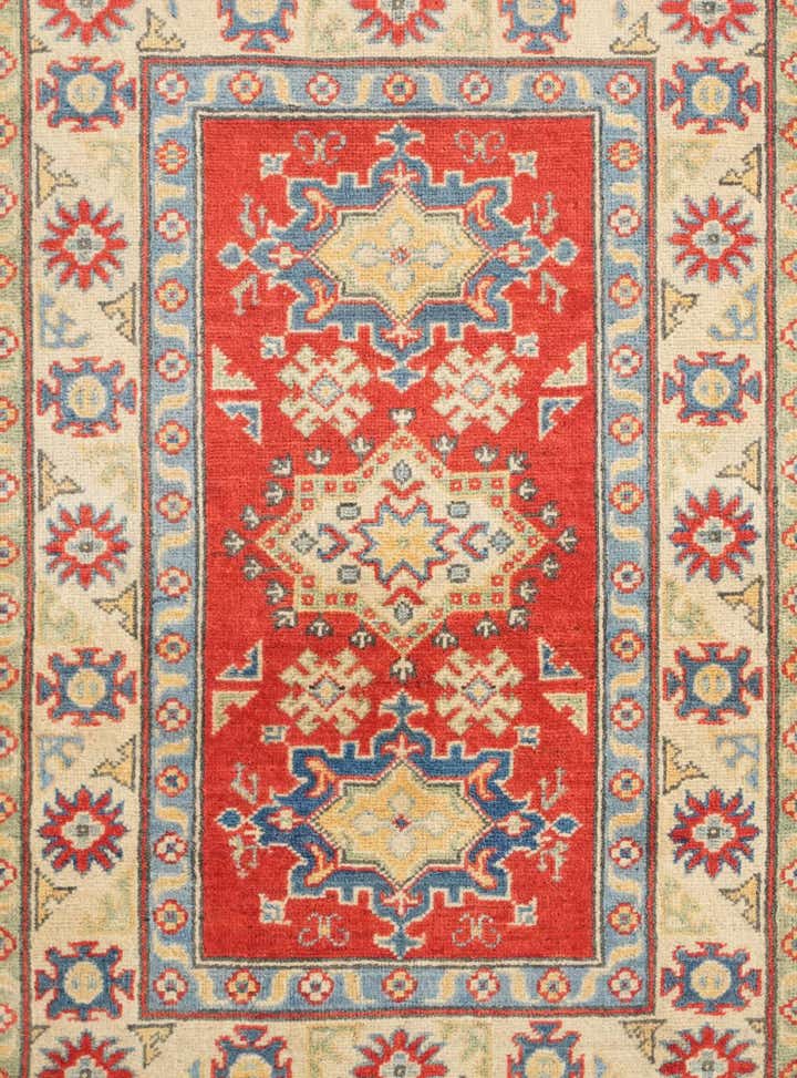 2' 10 x 4' 1 Hand Knotted Kazak Rug
