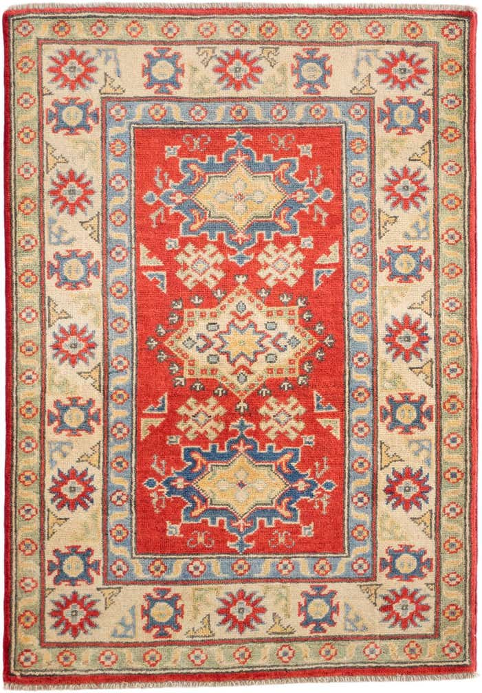 2' 10 x 4' 1 Hand Knotted Kazak Rug