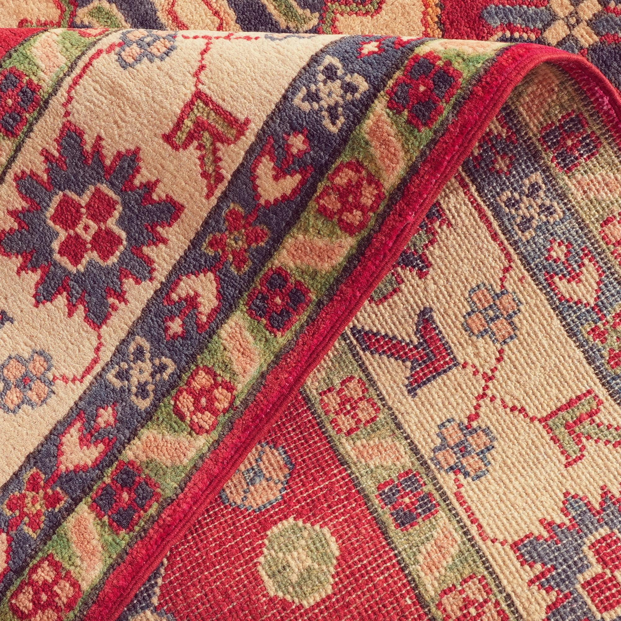 Detail image 9 of 12: 5' 1 x 6' 8 Hand Knotted Kazak Rug