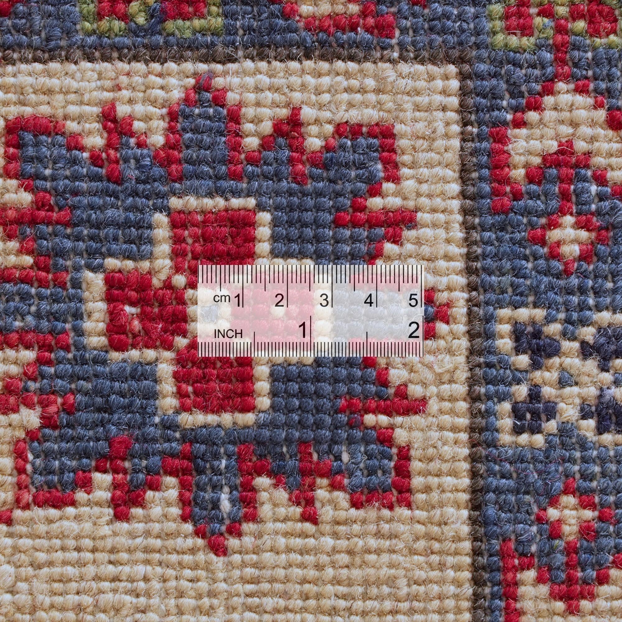 Detail image 10 of 12: 5' 1 x 6' 8 Hand Knotted Kazak Rug