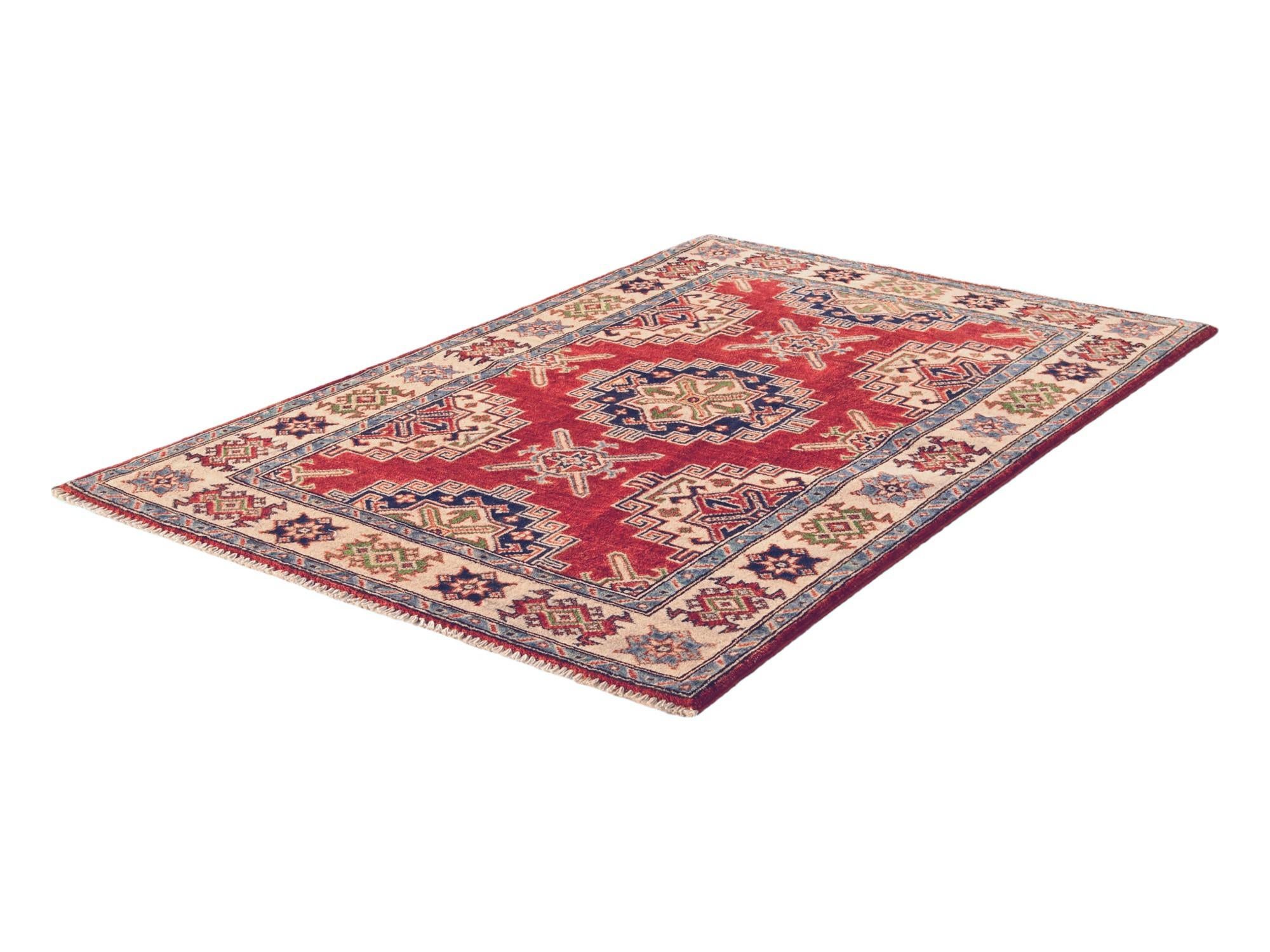 3' 5 x 5' 2 Hand Knotted Kazak Rug