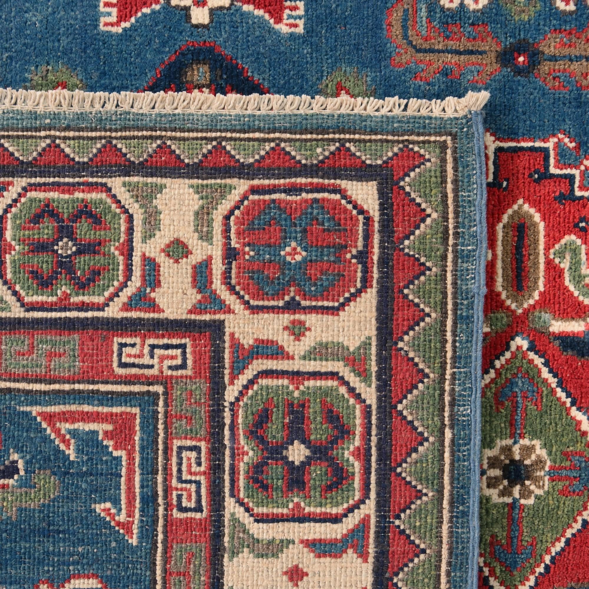 125cm x 190cm Handgeknüpft Kazak Teppich