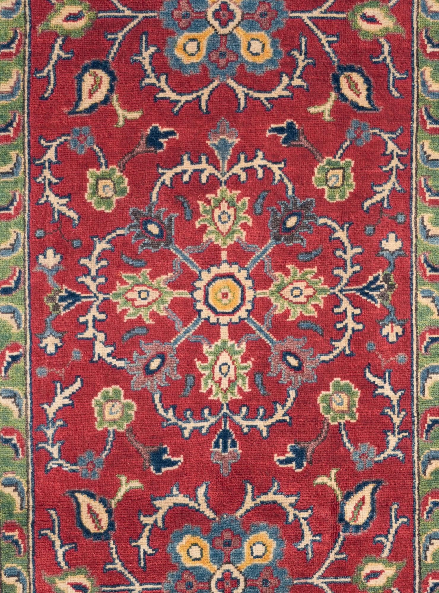 4' 2 x 6' 2 Hand Knotted Kazak Rug
