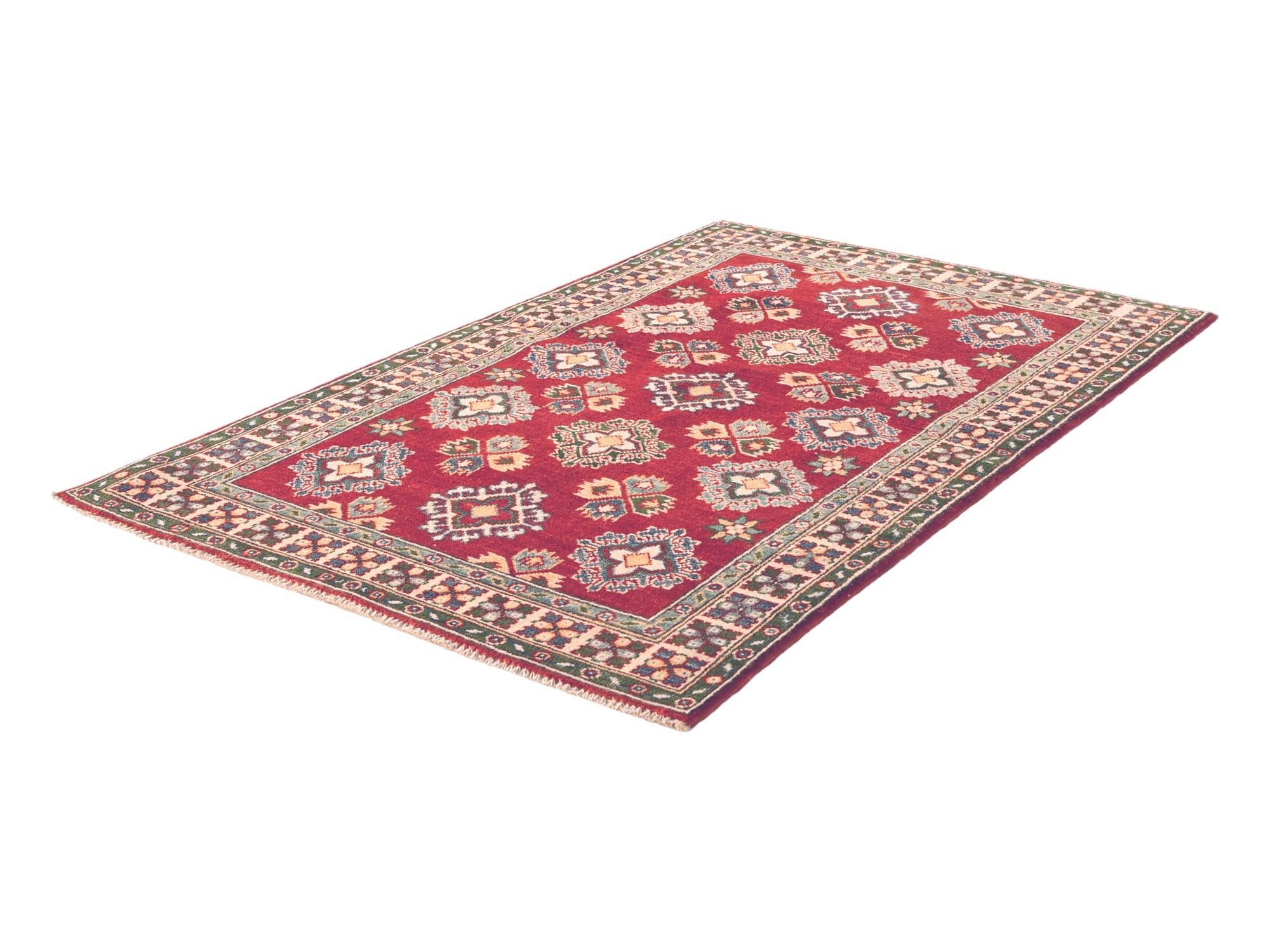 3' 2 x 5' Hand Knotted Kazak Rug