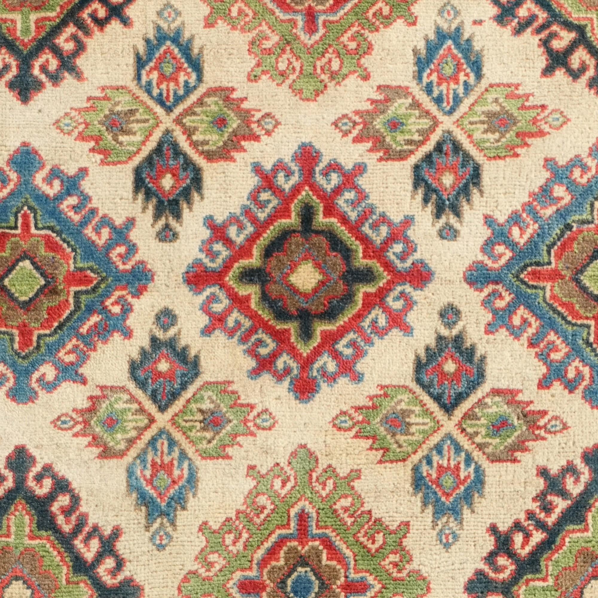 125cm x 190cm Hand Knotted Kazak Rug