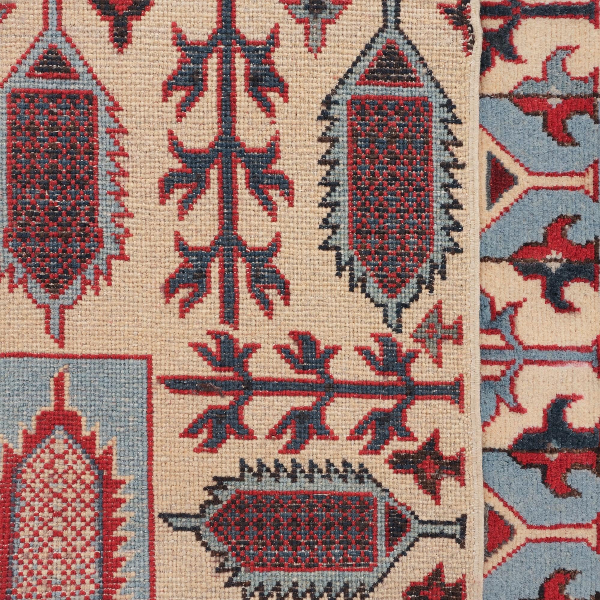 130cm x 180cm Hand Knotted Kazak Rug