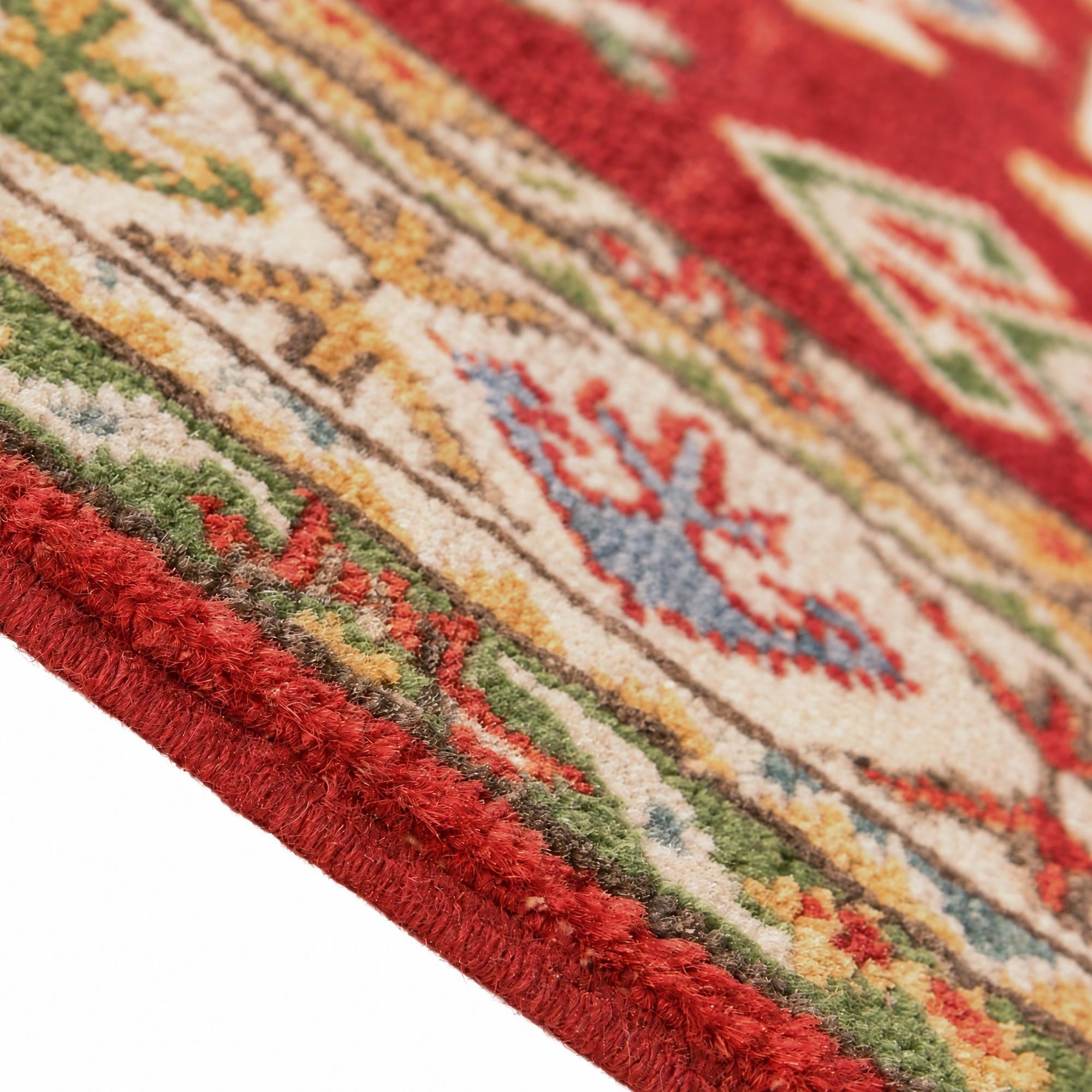 80cm x 120cm Hand Knotted Kazak Rug