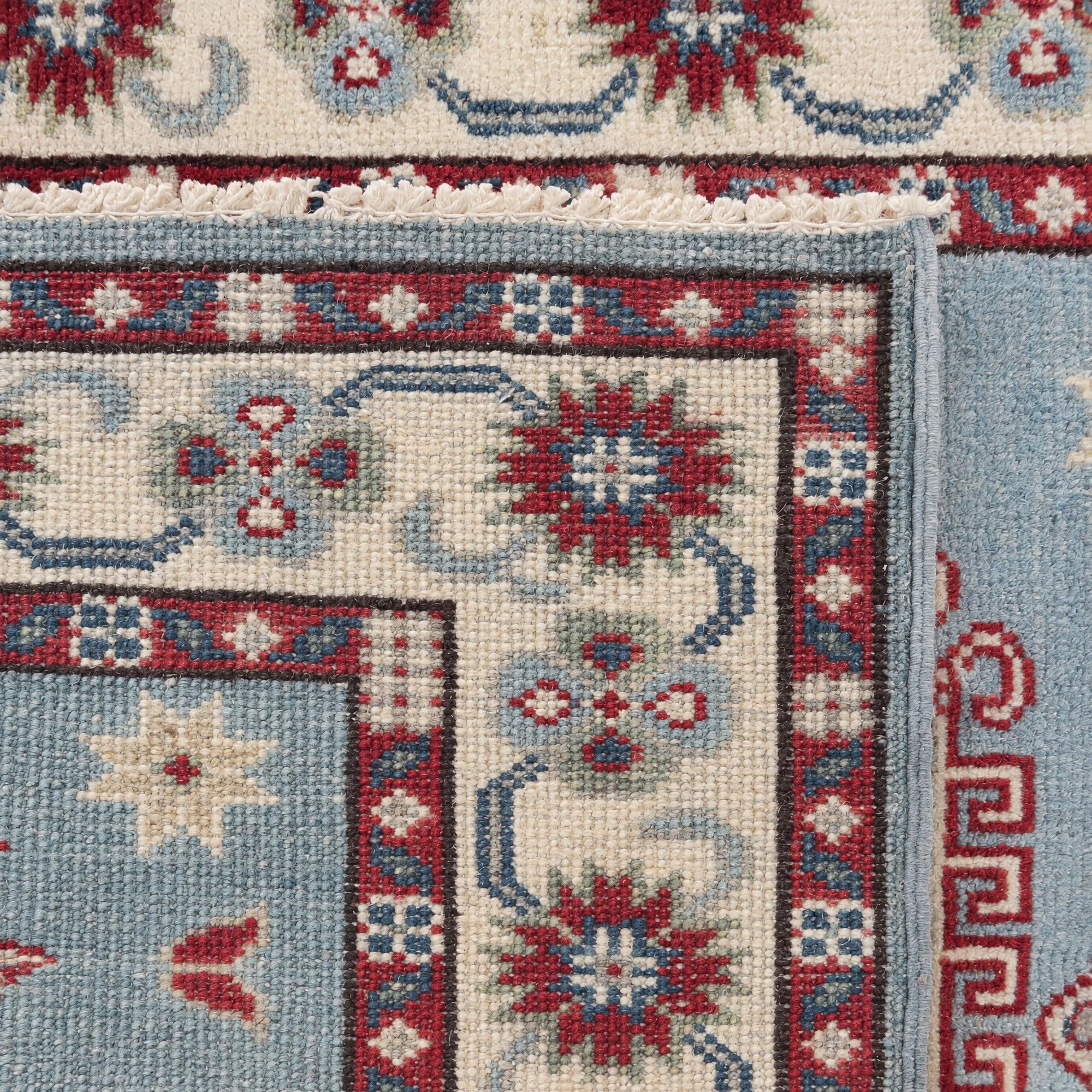 90cm x 120cm Hand Knotted Kazak Rug