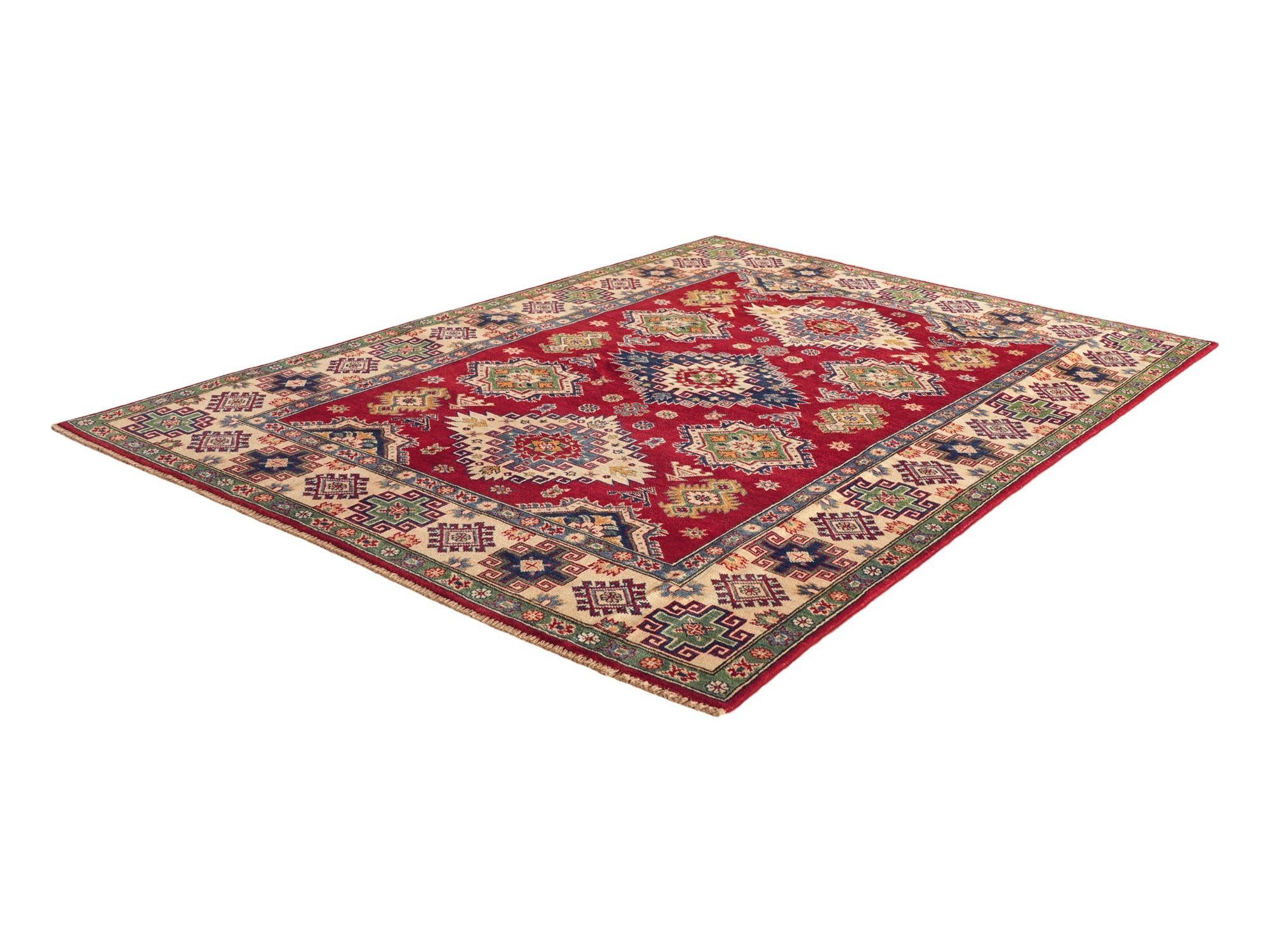 Detail image 4 of 12: 5' 7 x 7' 9 Hand Knotted Kazak Rug