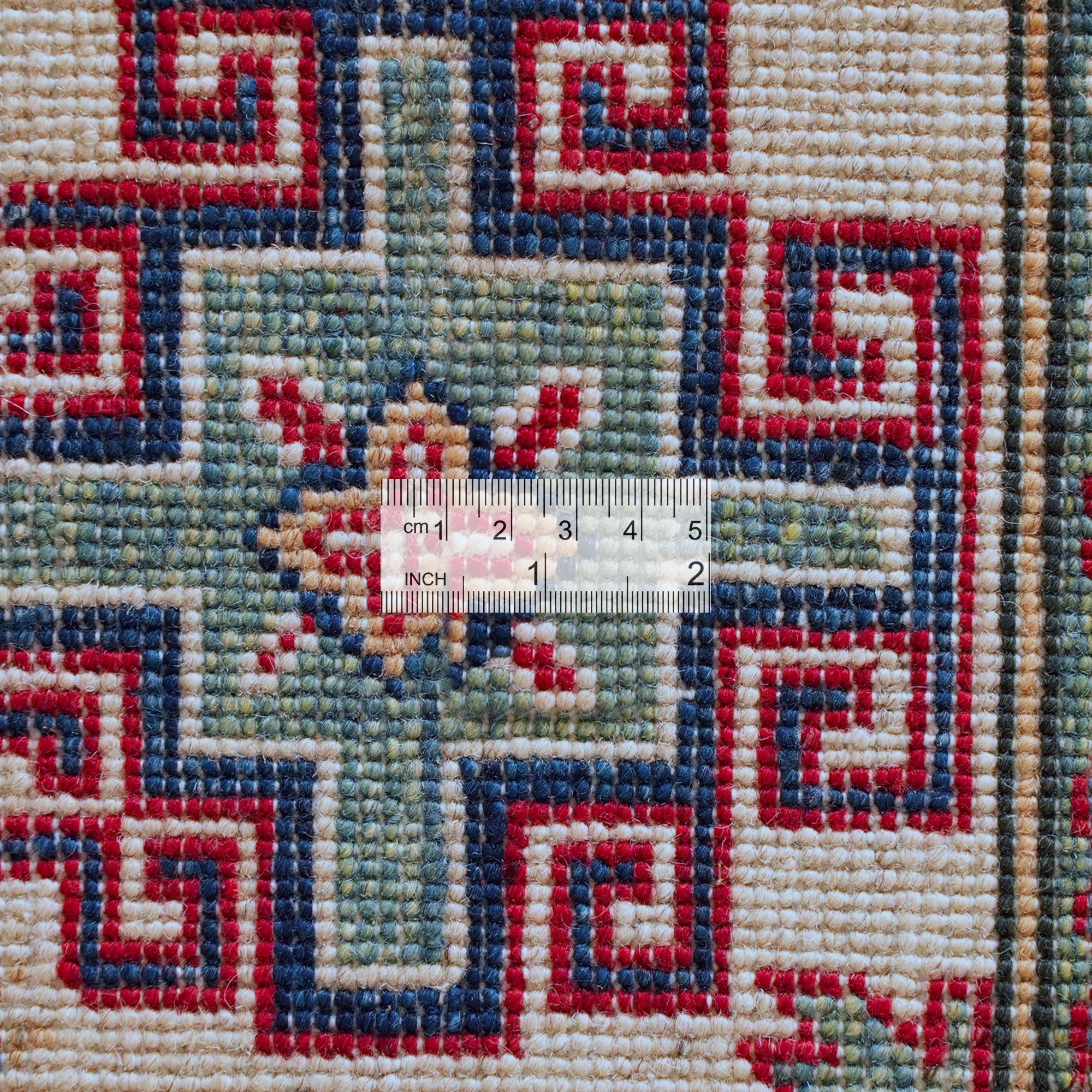 Detail image 10 of 12: 5' 7 x 7' 9 Hand Knotted Kazak Rug
