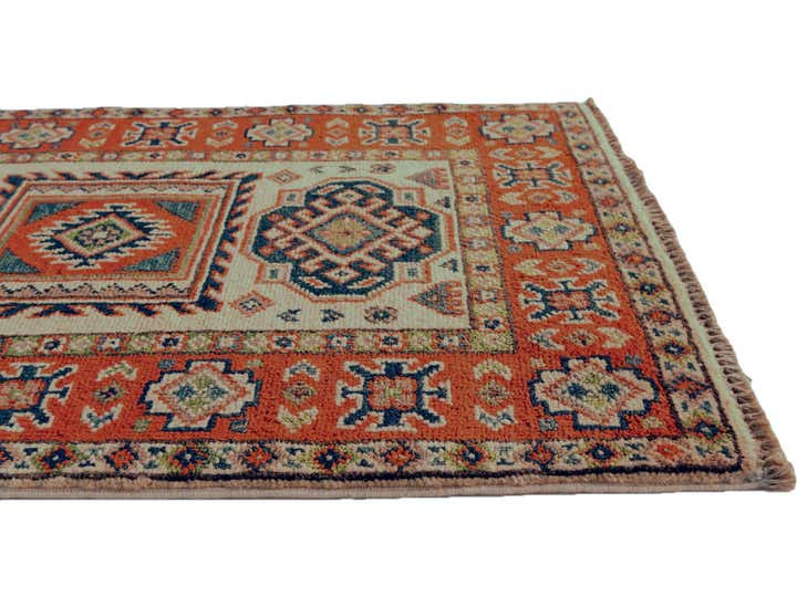 2' x 3' Hand Knotted Kazak Rug