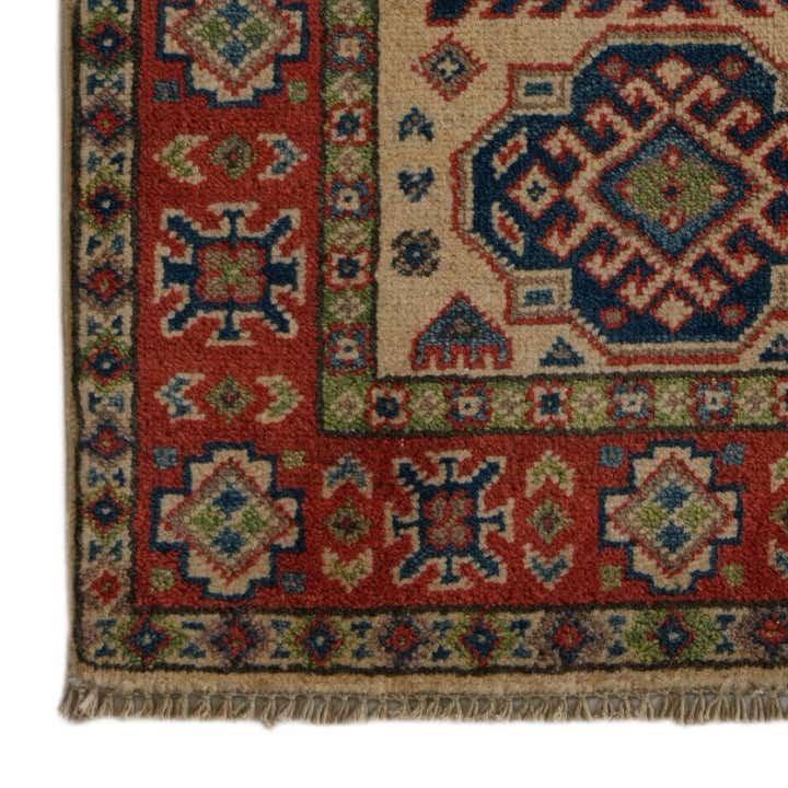 2' x 3' Hand Knotted Kazak Rug