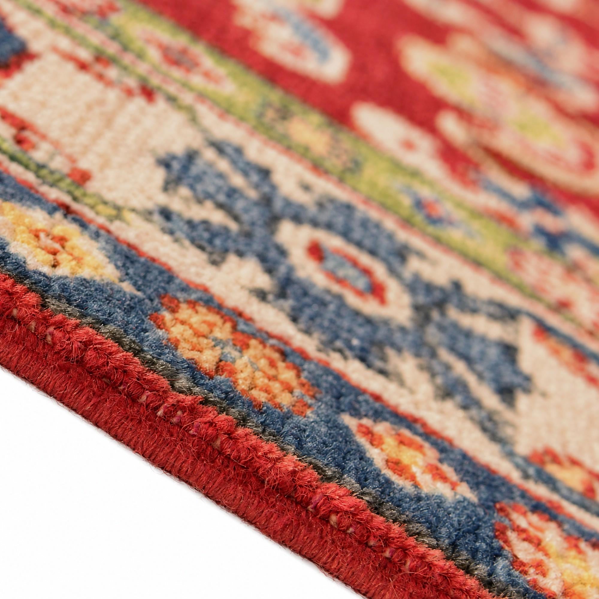 100cm x 160cm Hand Knotted Kazak Rug