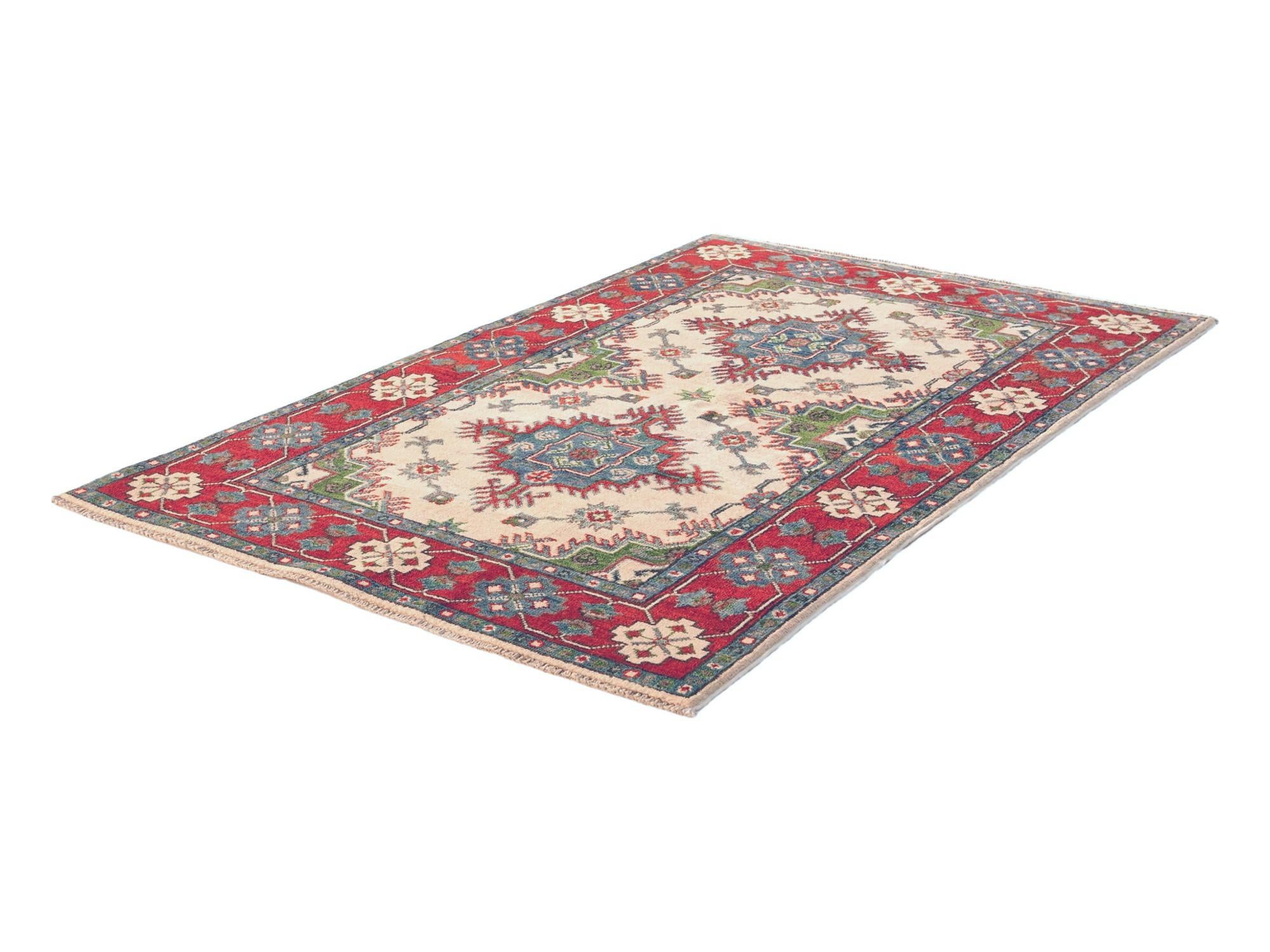 3' 3 x 5' 1 Hand Knotted Kazak Rug