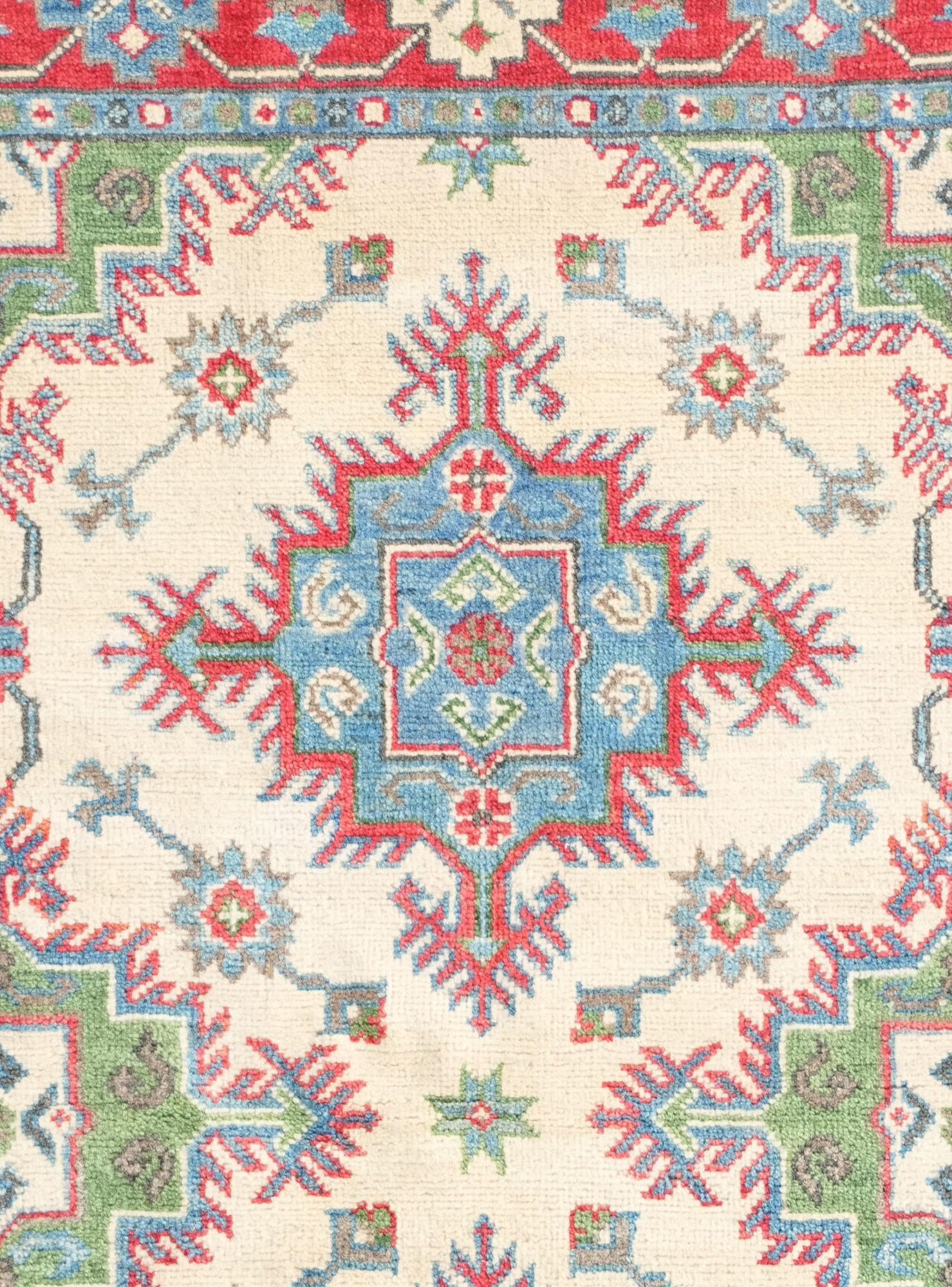 3' 3 x 5' 1 Hand Knotted Kazak Rug