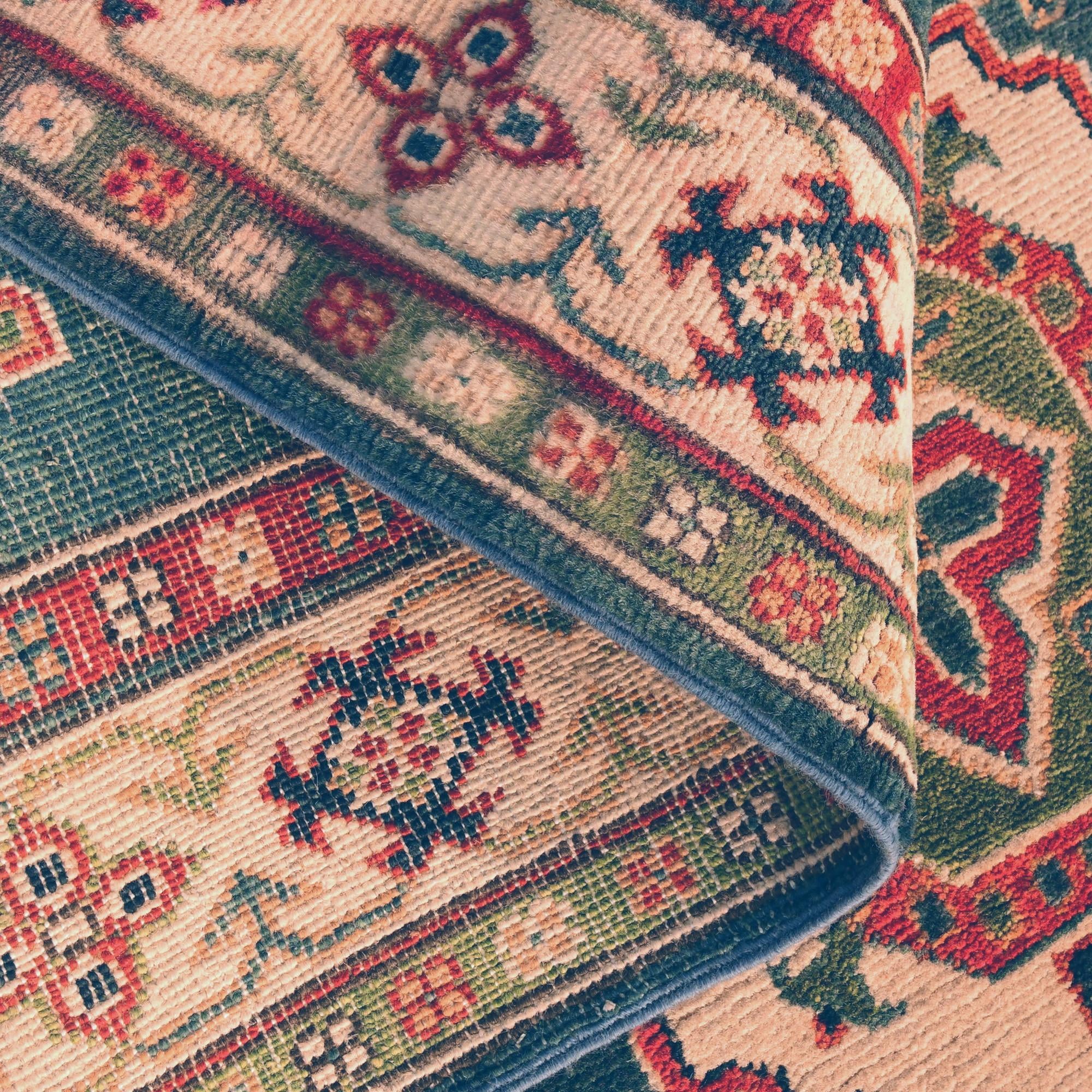 3' 10 x 5' 11 Hand Knotted Kazak Rug