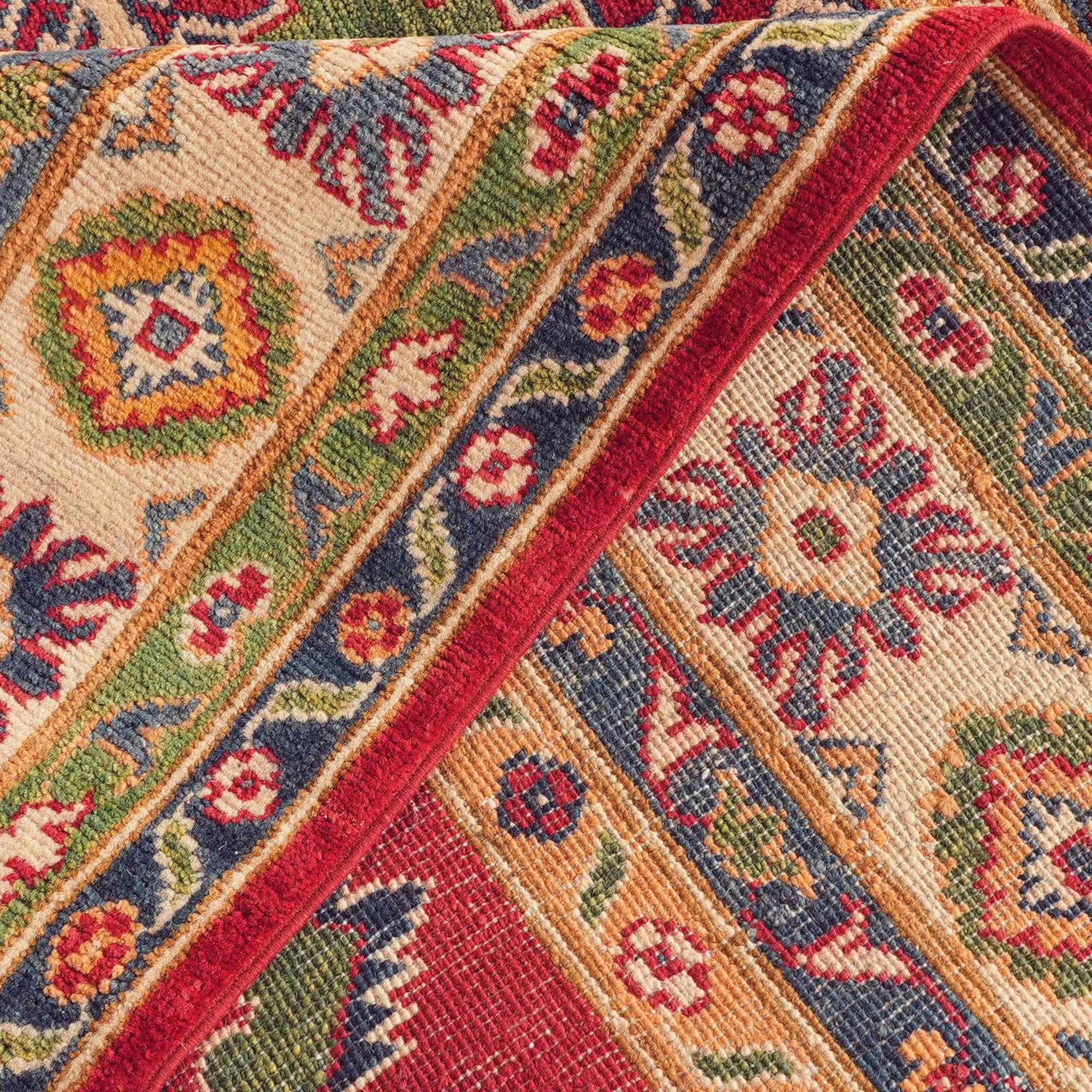 Detail image 9 of 12: 5' x 6' 8 Hand Knotted Kazak Rug