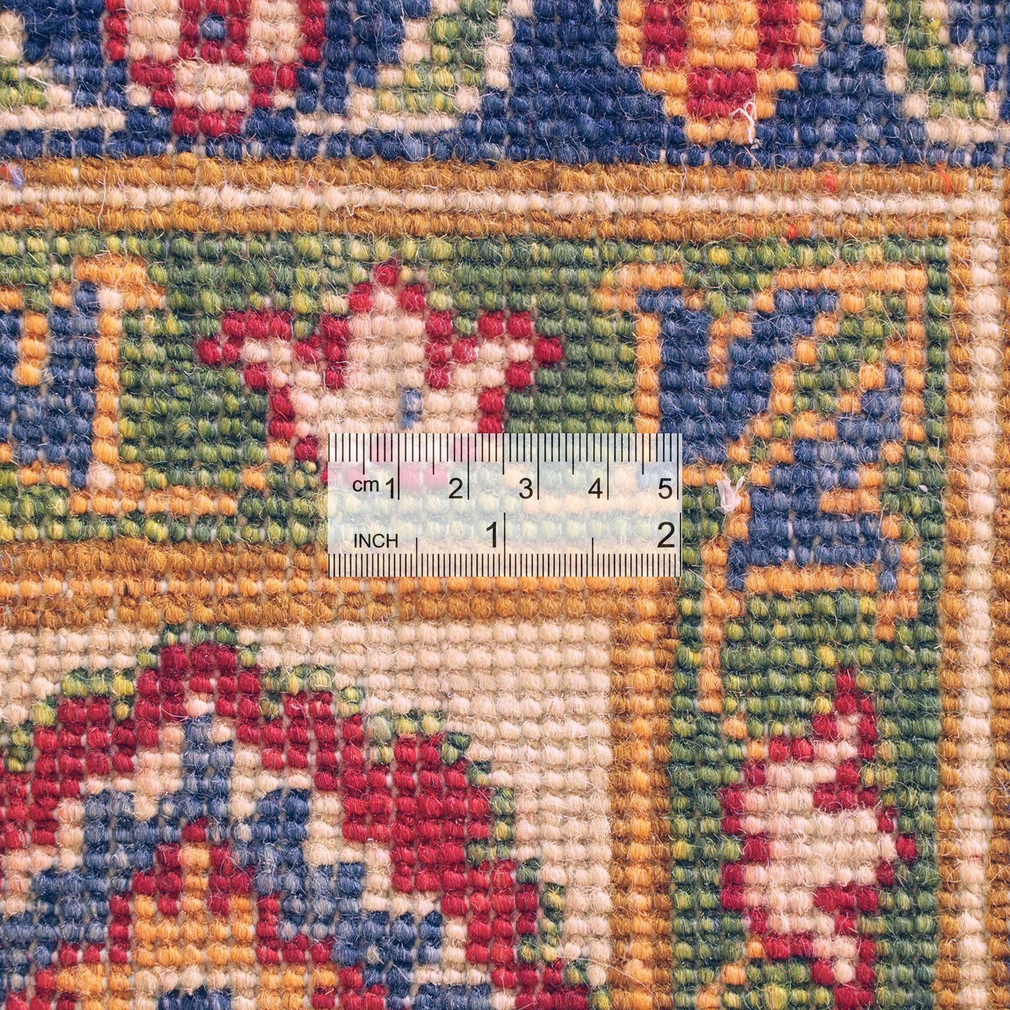 Detail image 10 of 12: 5' x 6' 8 Hand Knotted Kazak Rug