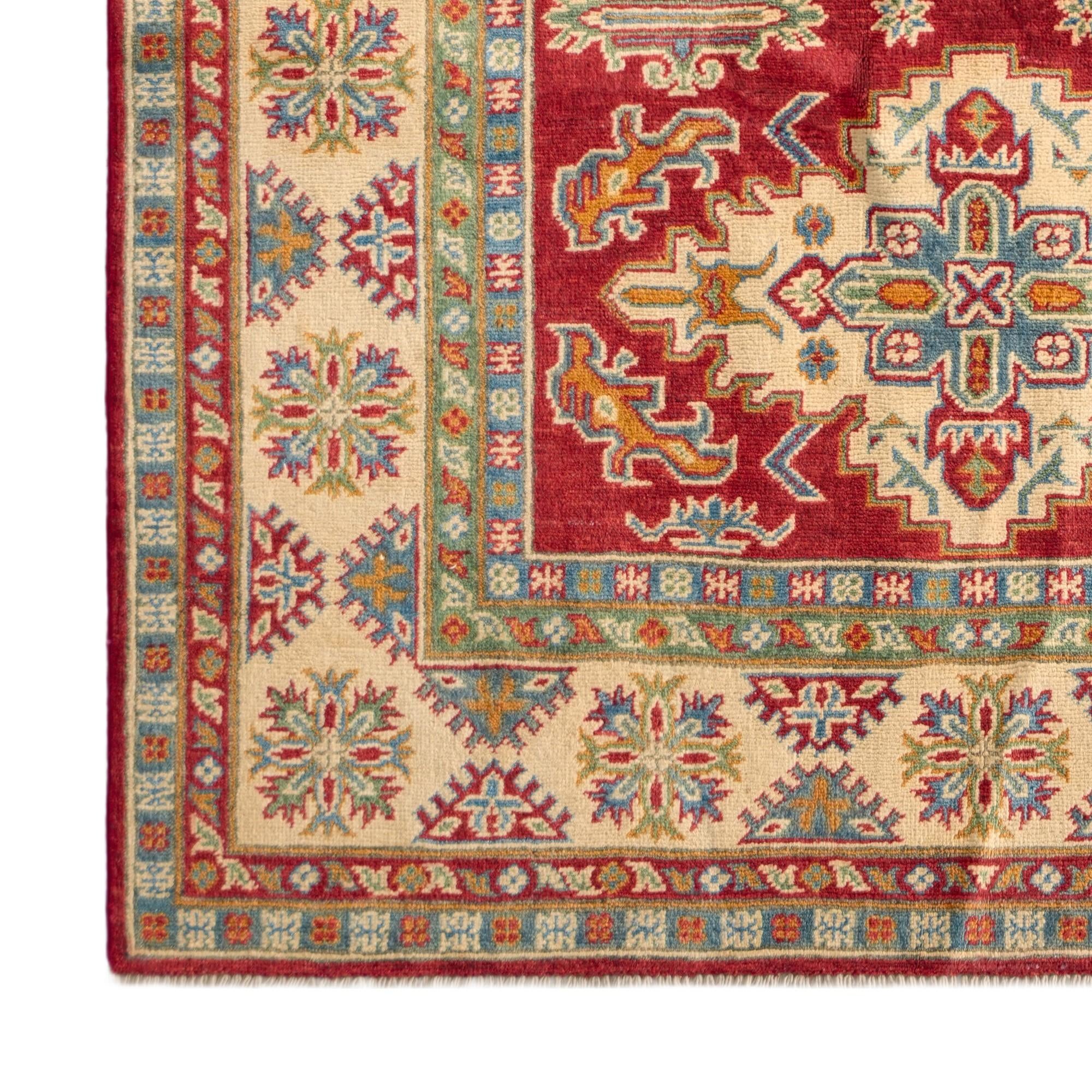 Detail image 7 of 12: 5' x 6' 11 Hand Knotted Kazak Rug