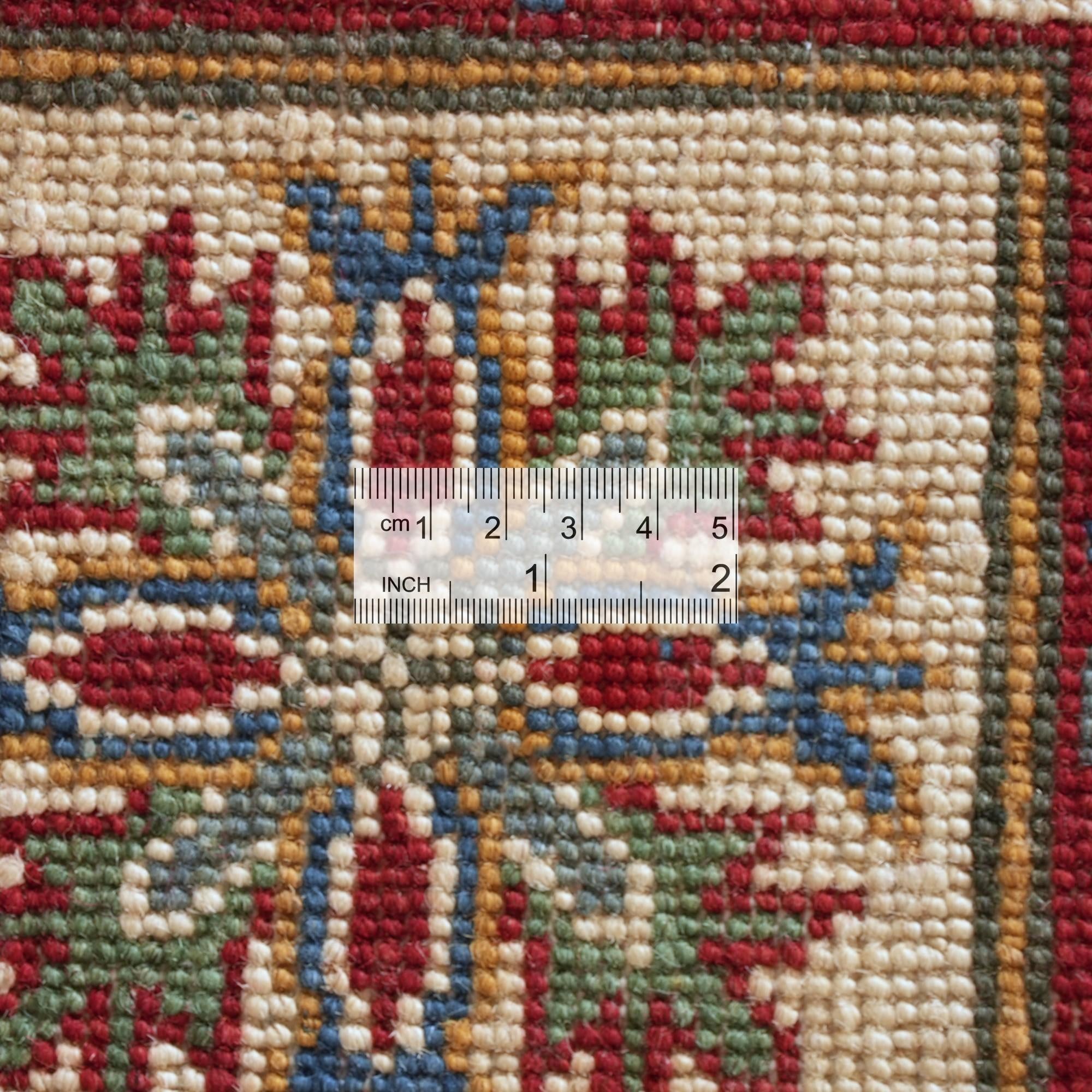Detail image 10 of 12: 5' x 6' 11 Hand Knotted Kazak Rug