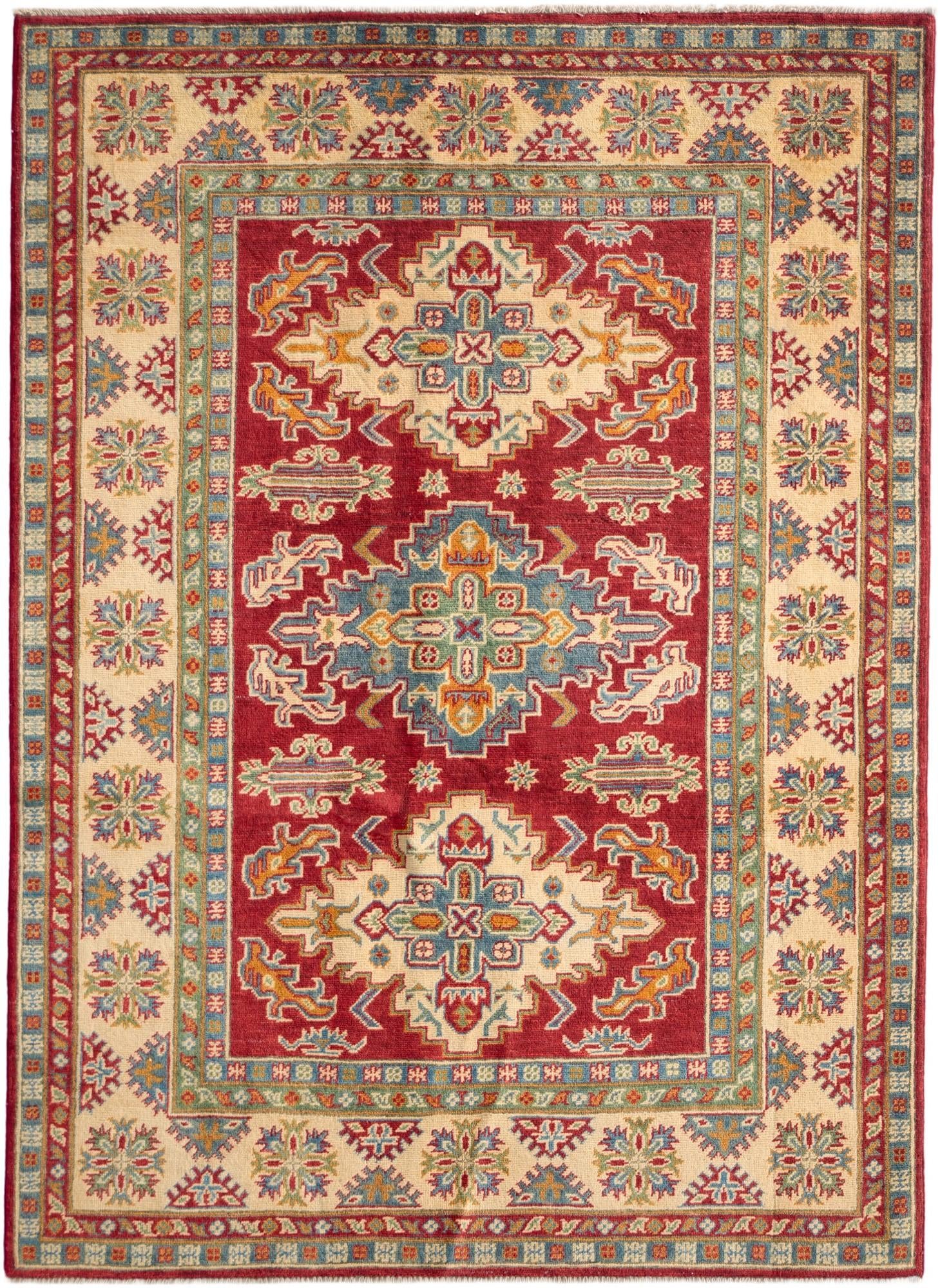 Detail image 2 of 12: 5' x 6' 11 Hand Knotted Kazak Rug