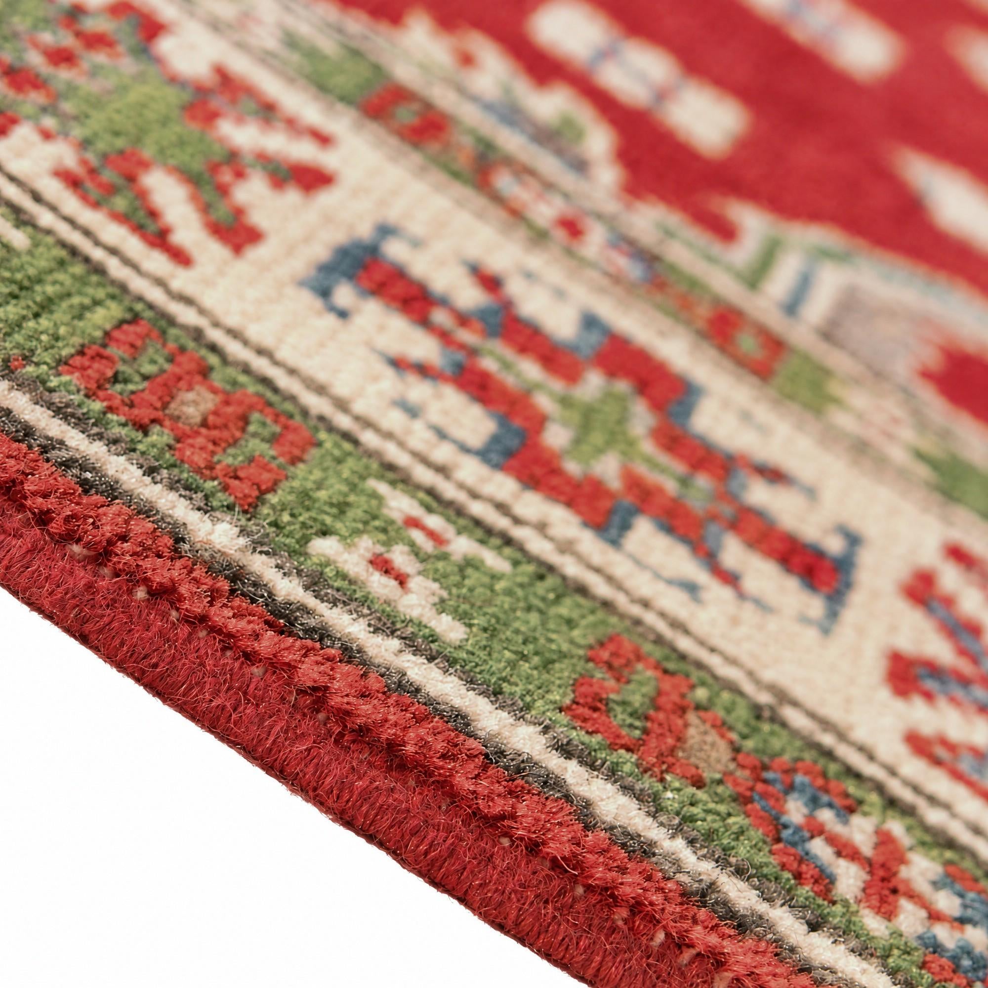 80cm x 125cm Hand Knotted Kazak Rug