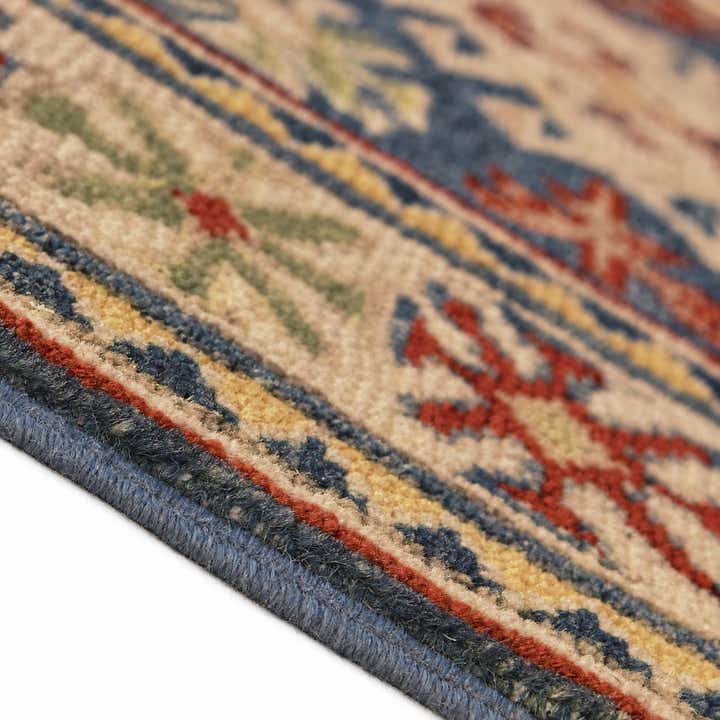 60cm x 95cm anudado a mano Kazak Alfombra
