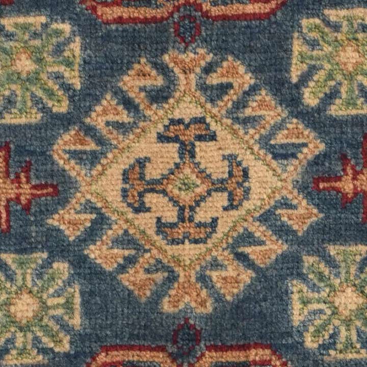 60cm x 95cm anudado a mano Kazak Alfombra