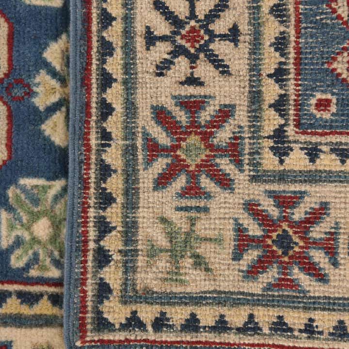 60cm x 95cm anudado a mano Kazak Alfombra