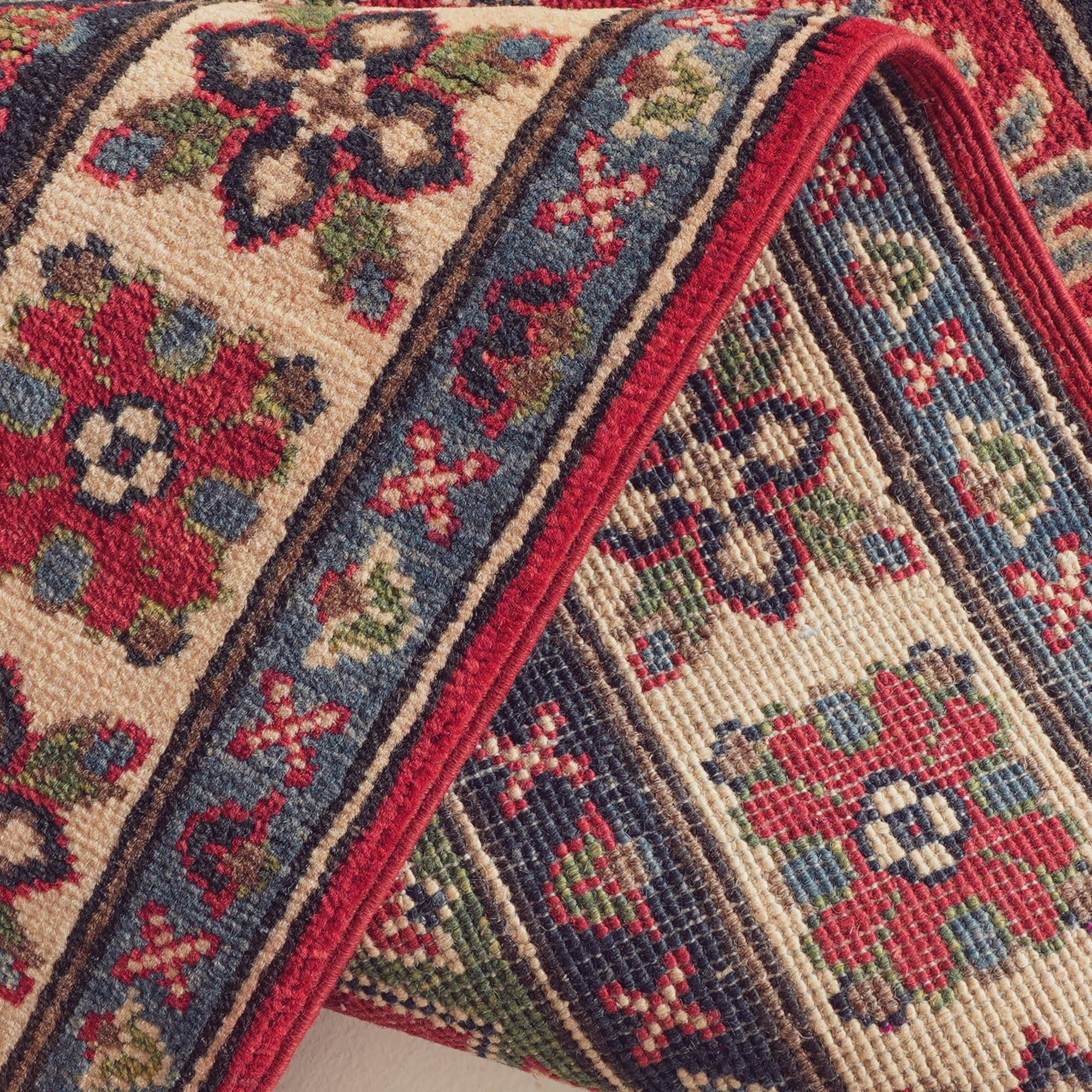 Detail image 8 of 10: 2' 6 x 4' 2 Hand Knotted Kazak Rug