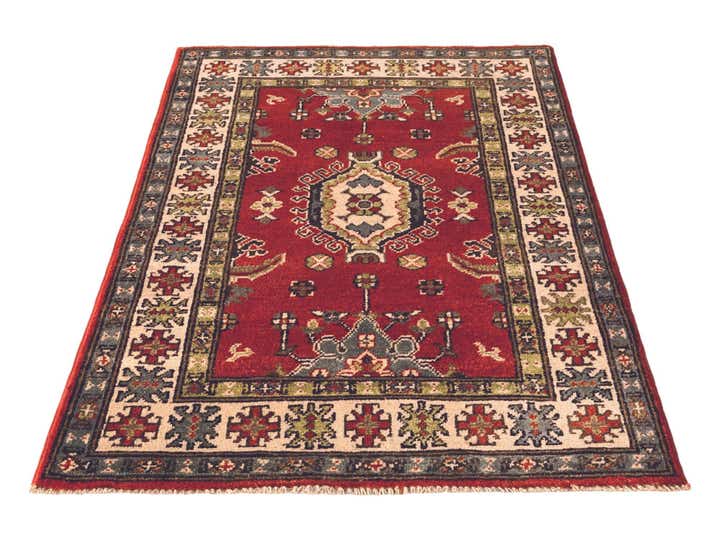 2' 8 x 4' 1 Hand Knotted Kazak Rug