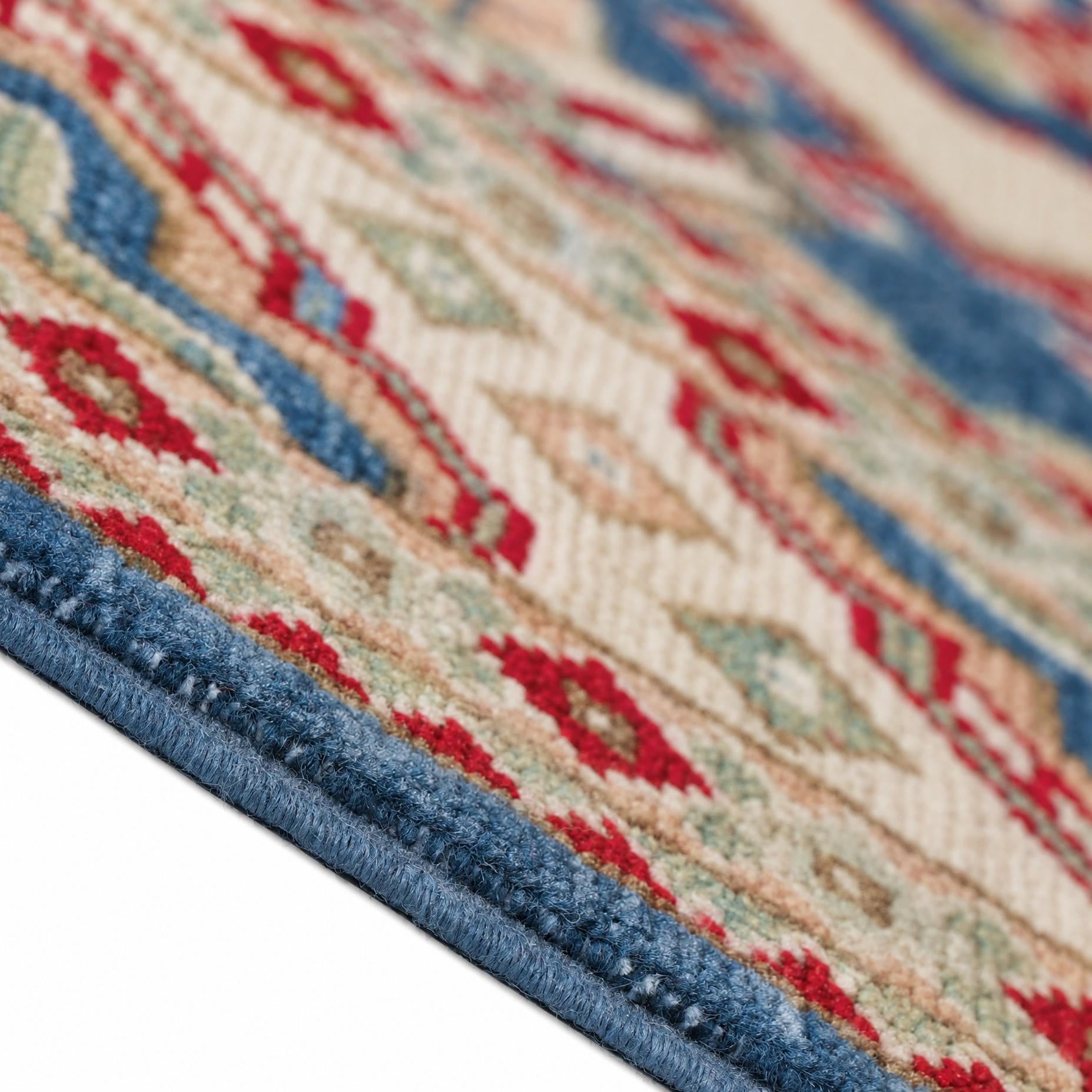 Detail image 8 of 11: 4' 9 x 6' 4 Hand Knotted Kazak Rug