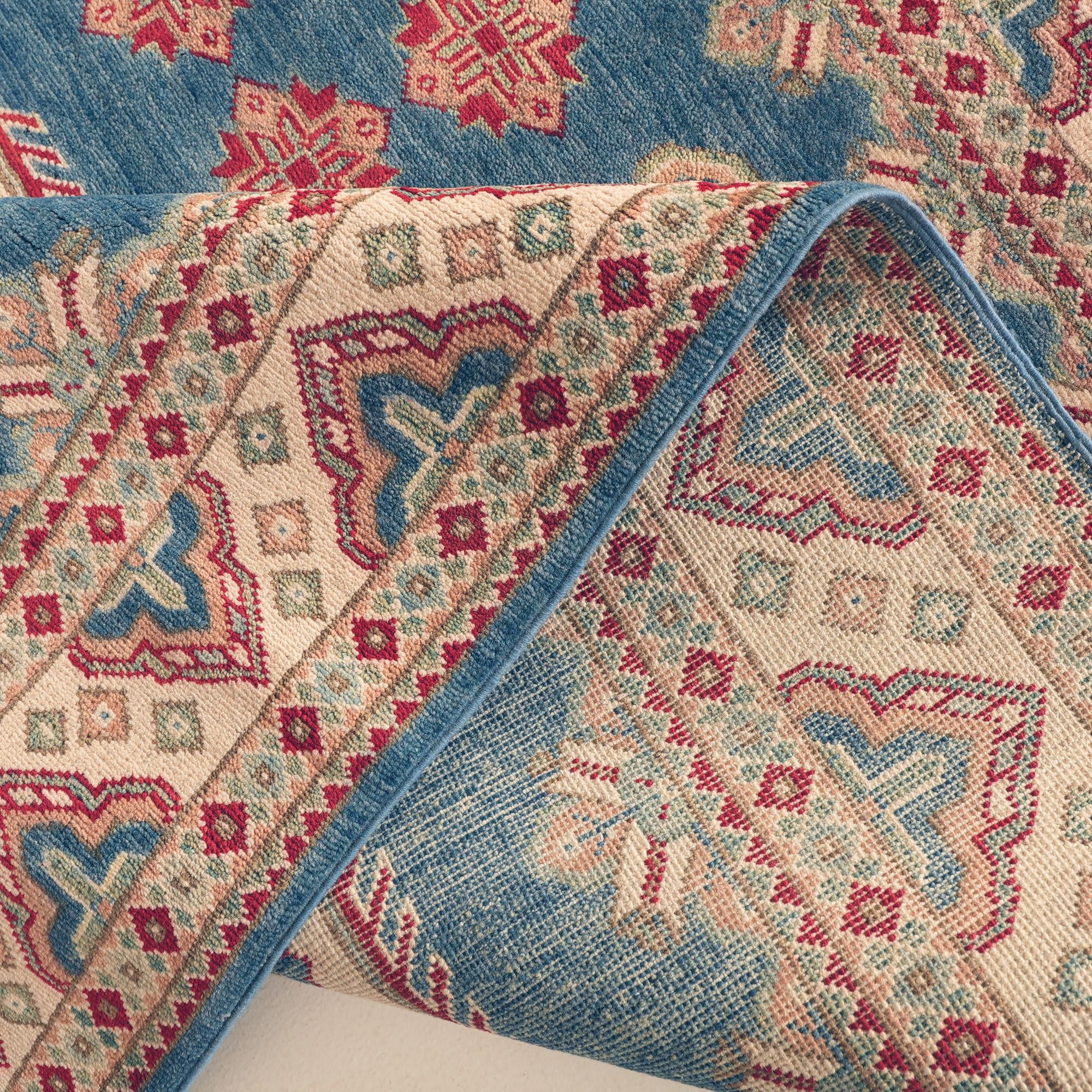 Detail image 9 of 11: 4' 9 x 6' 4 Hand Knotted Kazak Rug