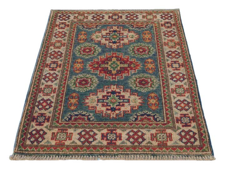 65cm x 95cm Hand Knotted Kazak Rug