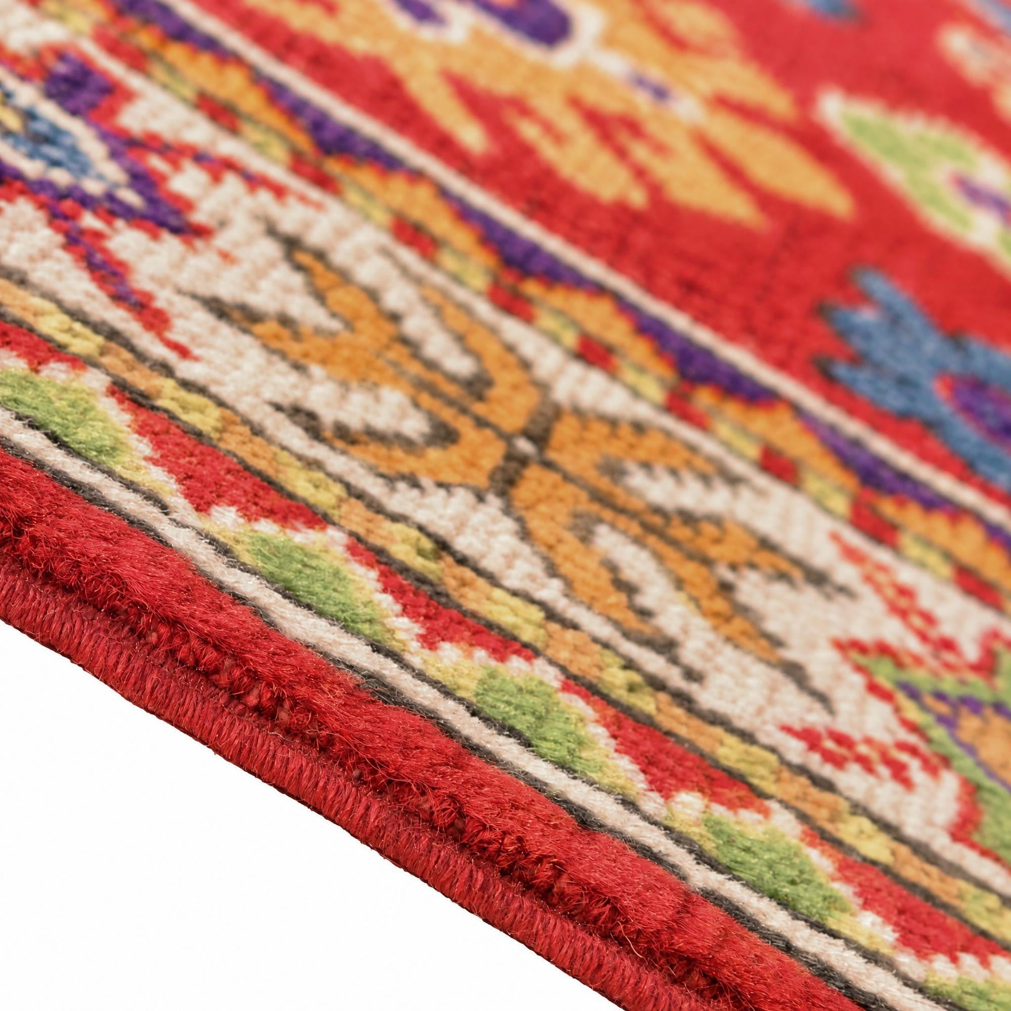 100cm x 150cm Hand Knotted Kazak Rug