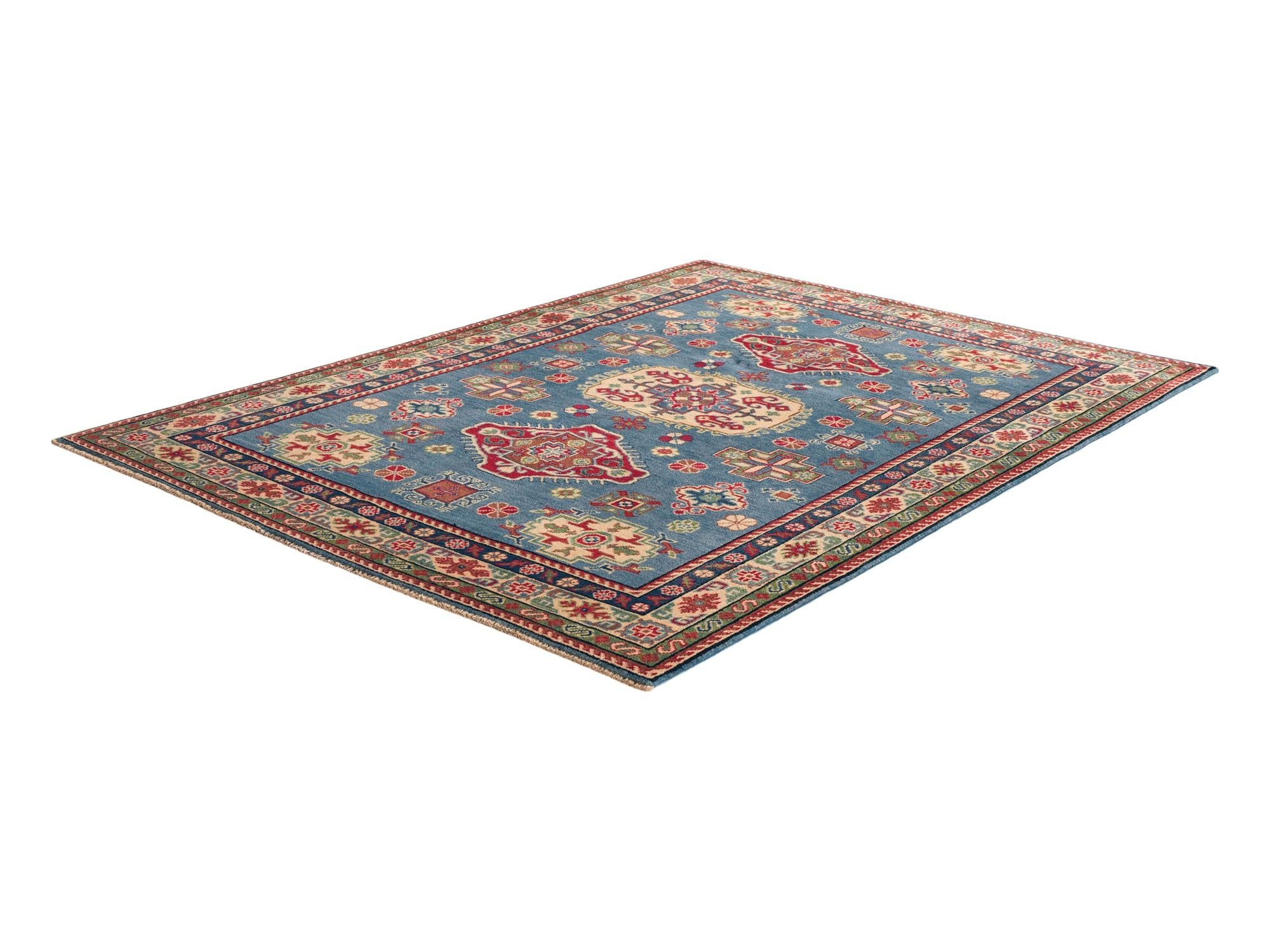 Detail image 4 of 11: 5' 1 x 7' Hand Knotted Kazak Rug