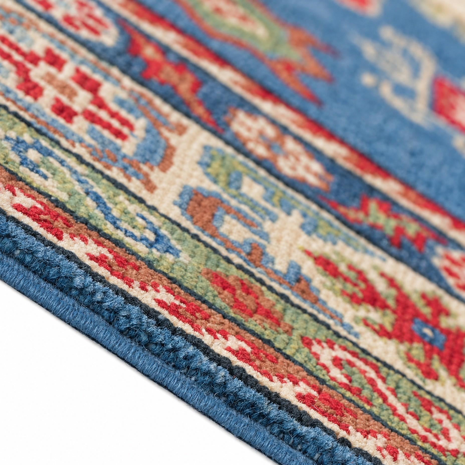 Detail image 8 of 11: 5' 1 x 7' Hand Knotted Kazak Rug
