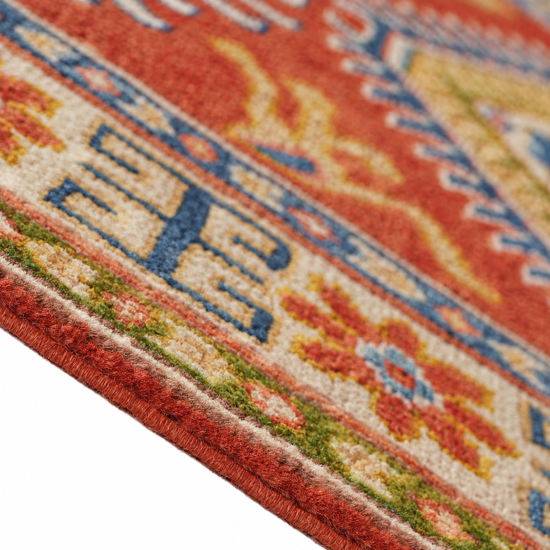 80cm x 120cm Handgeknüpft Kazak Teppich