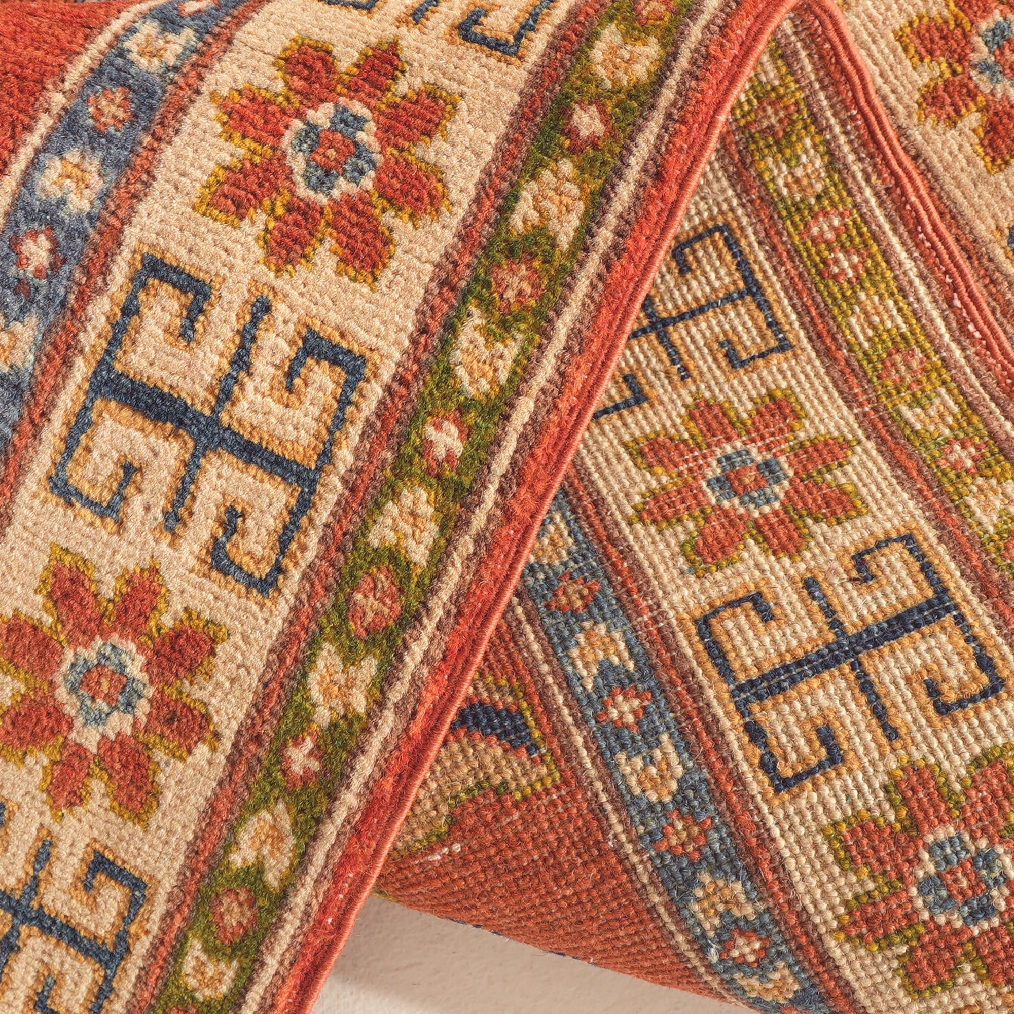 Detail image 8 of 10: 2' 7 x 3' 11 Hand Knotted Kazak Rug