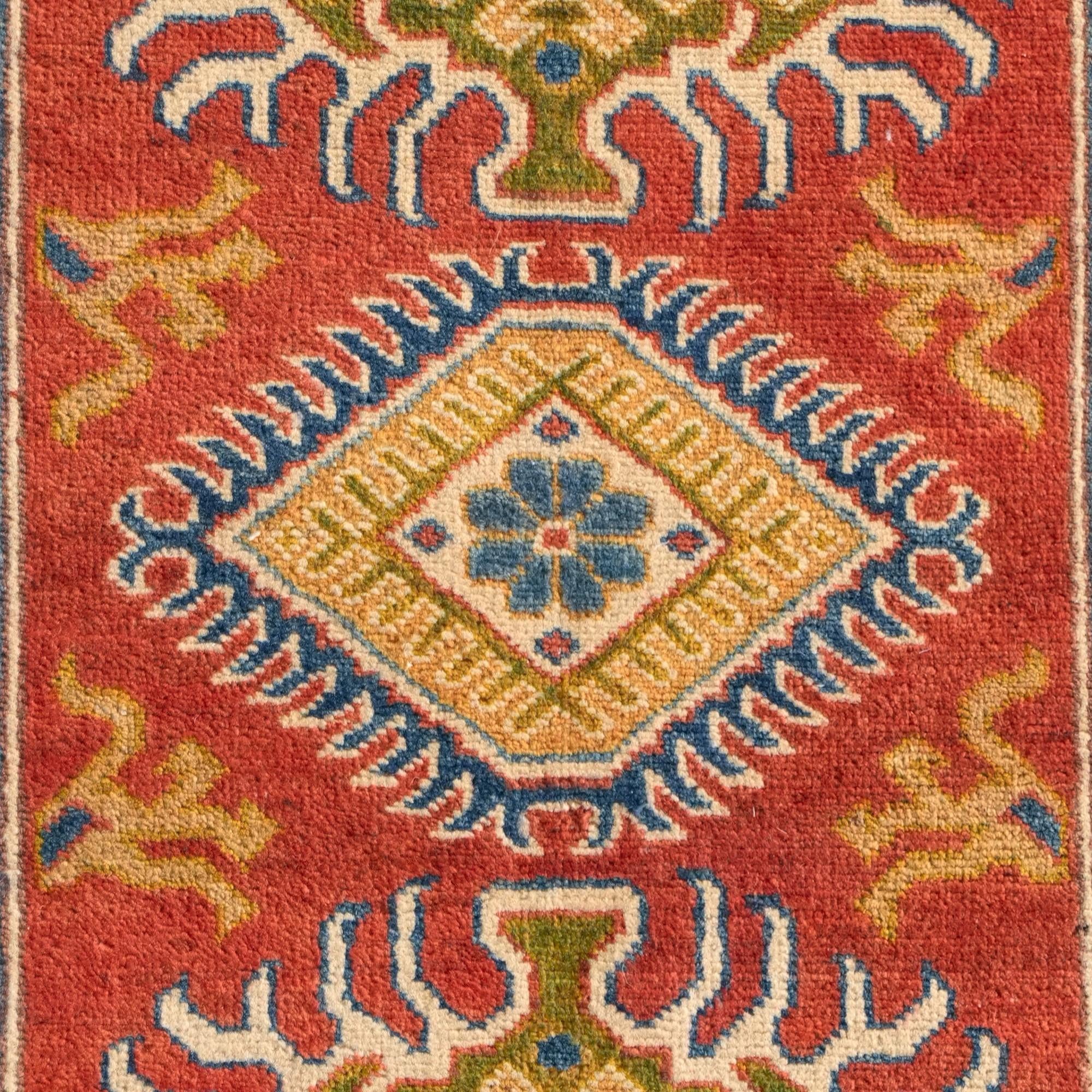 Detail image 10 of 10: 2' 7 x 3' 11 Hand Knotted Kazak Rug
